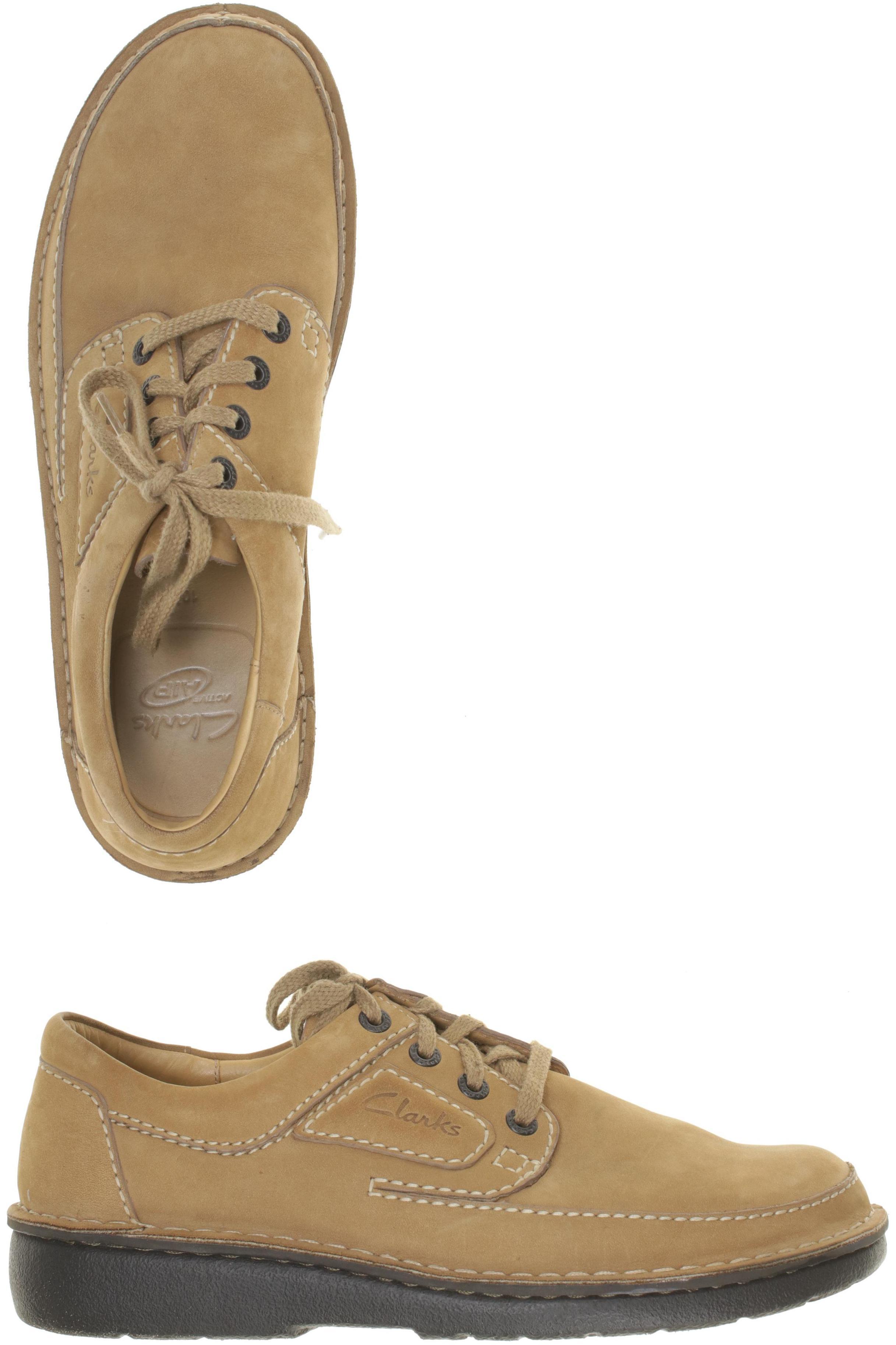 

Clarks Herren Halbschuh, beige, Gr. 10.5