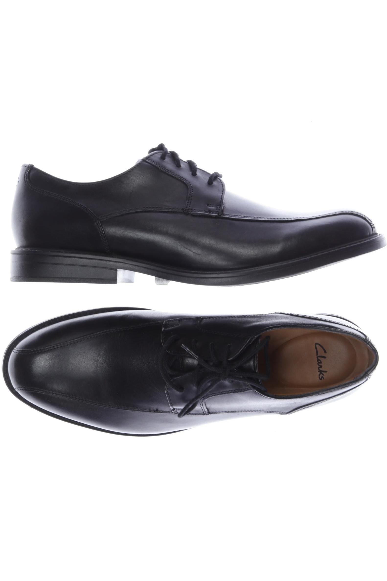 

Clarks Herren Halbschuh, schwarz, Gr. 7.5