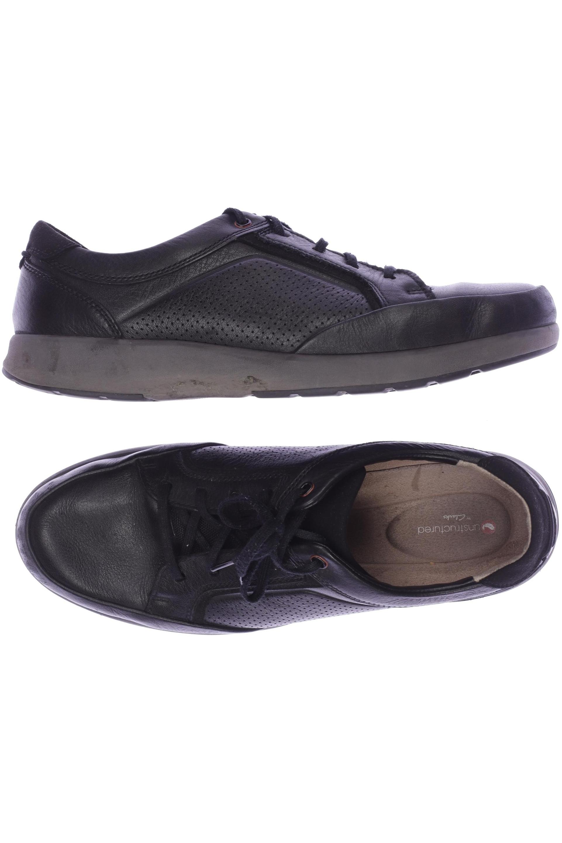 

Clarks Herren Halbschuh, schwarz, Gr. 46