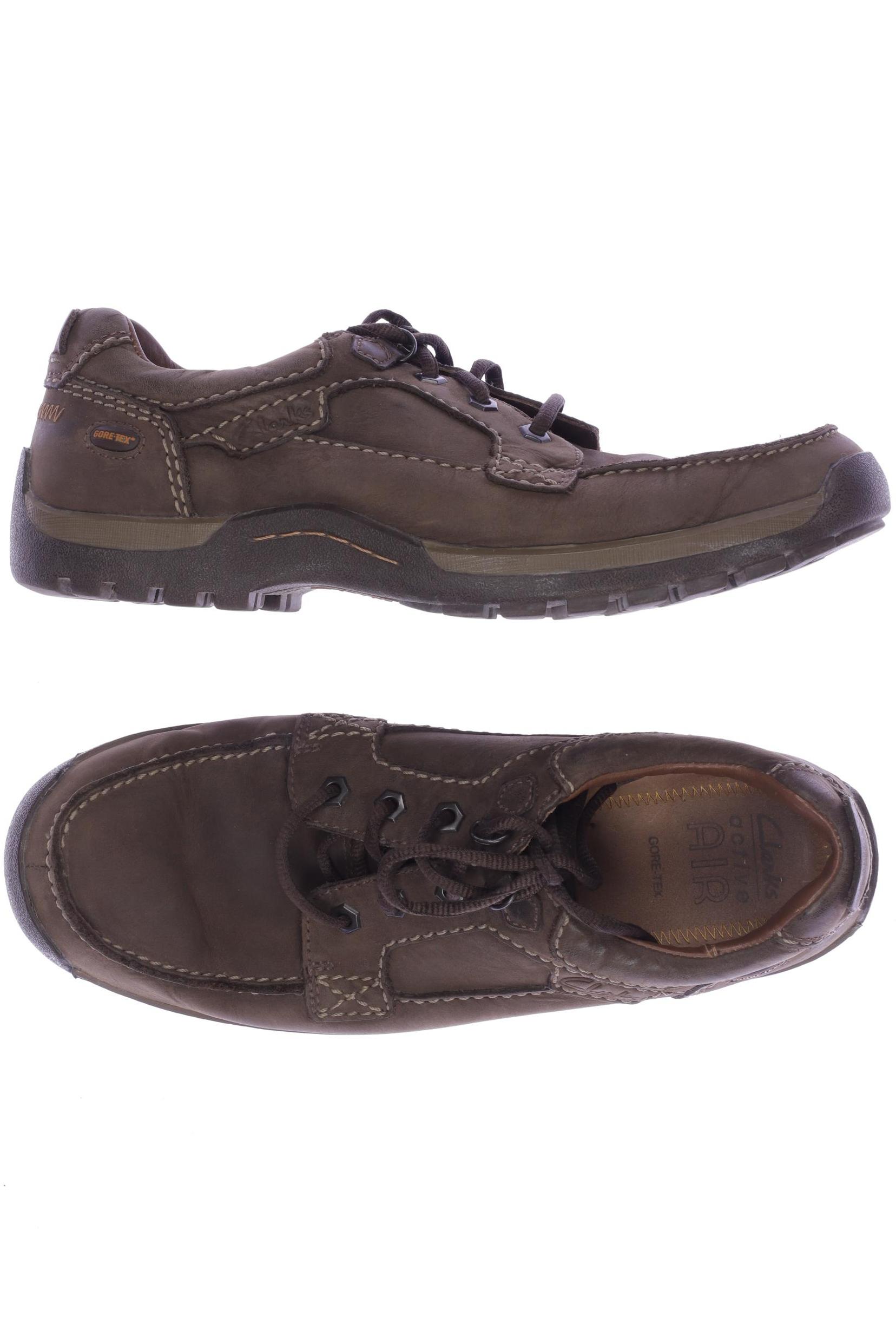 

Clarks Herren Halbschuh, braun, Gr. 8.5
