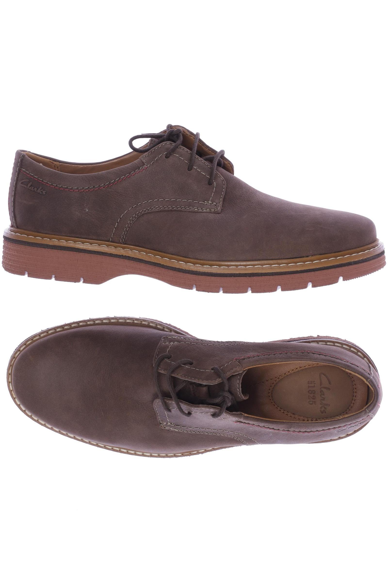 

Clarks Herren Halbschuh, braun, Gr. 41.5