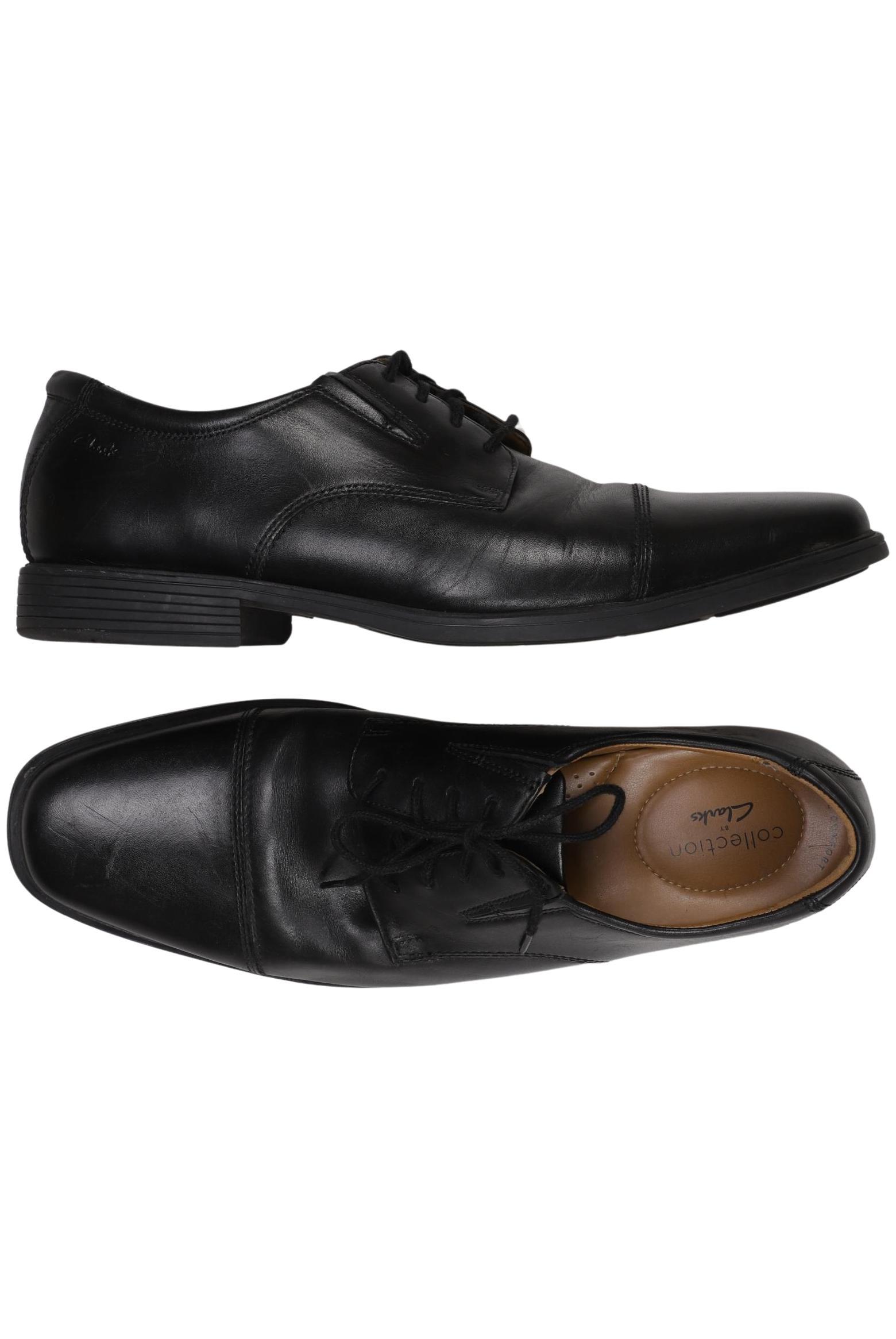 

Clarks Herren Halbschuh, schwarz, Gr. 45