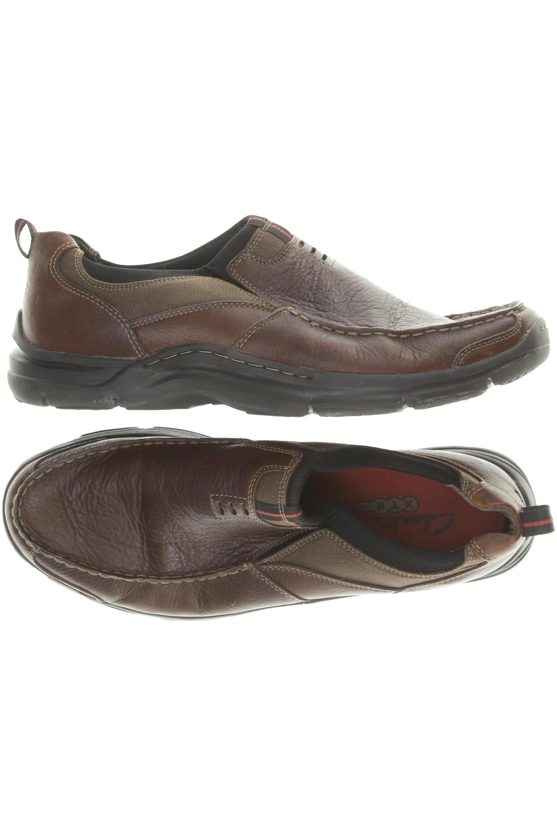 

Clarks Herren Halbschuh, braun, Gr. 47