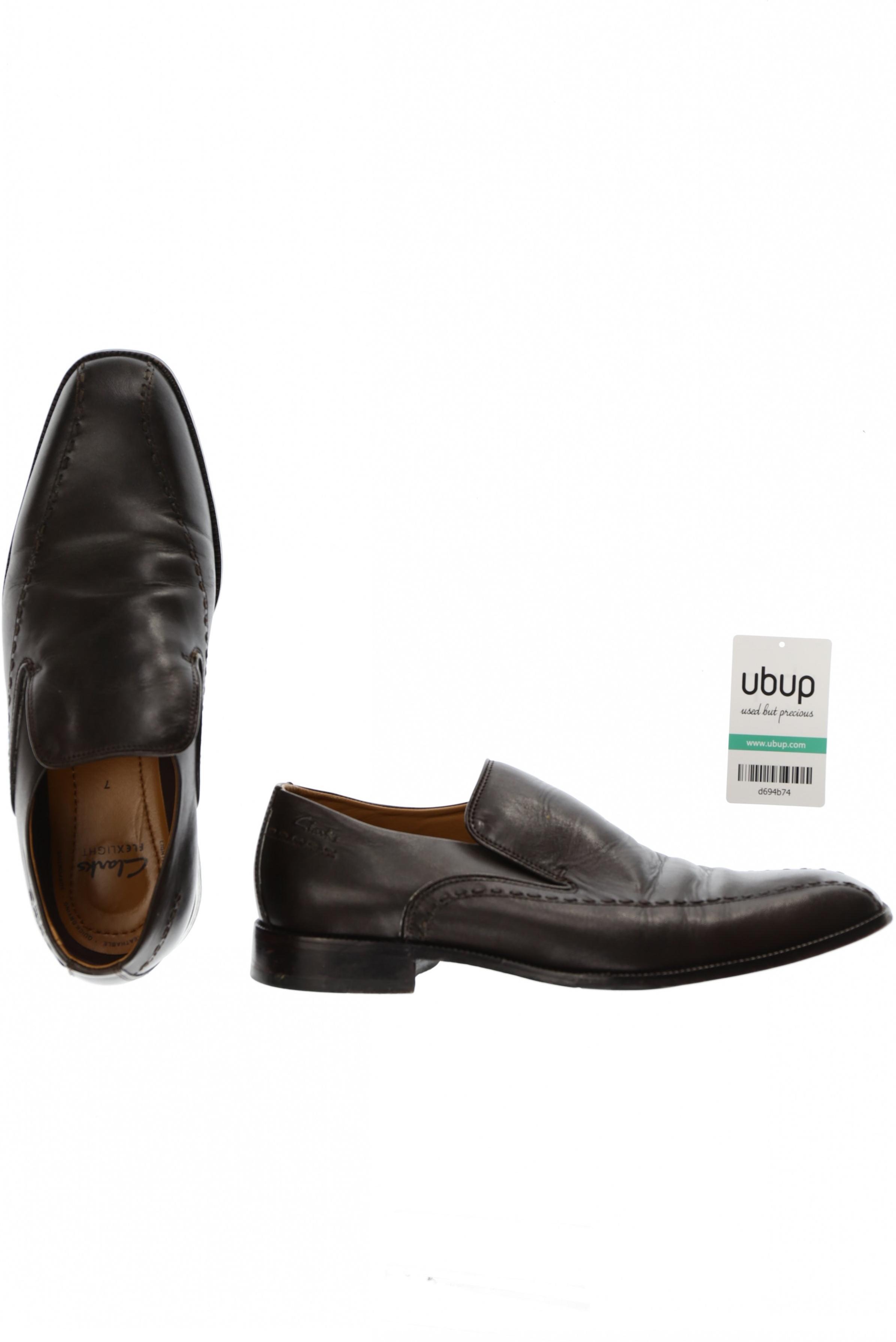 

Clarks Herren Halbschuh, braun, Gr. 7