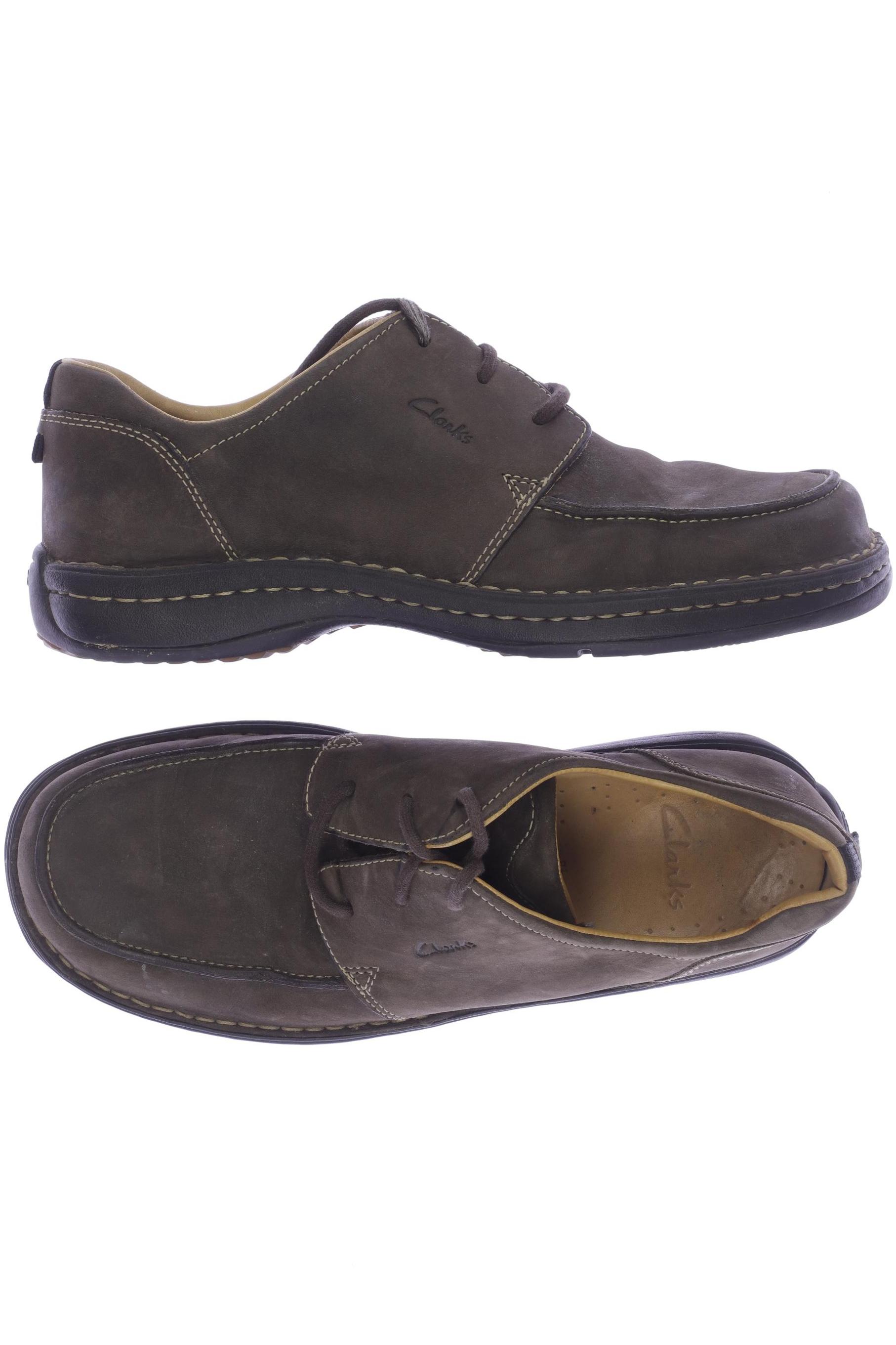 

Clarks Herren Halbschuh, braun, Gr. 8.5