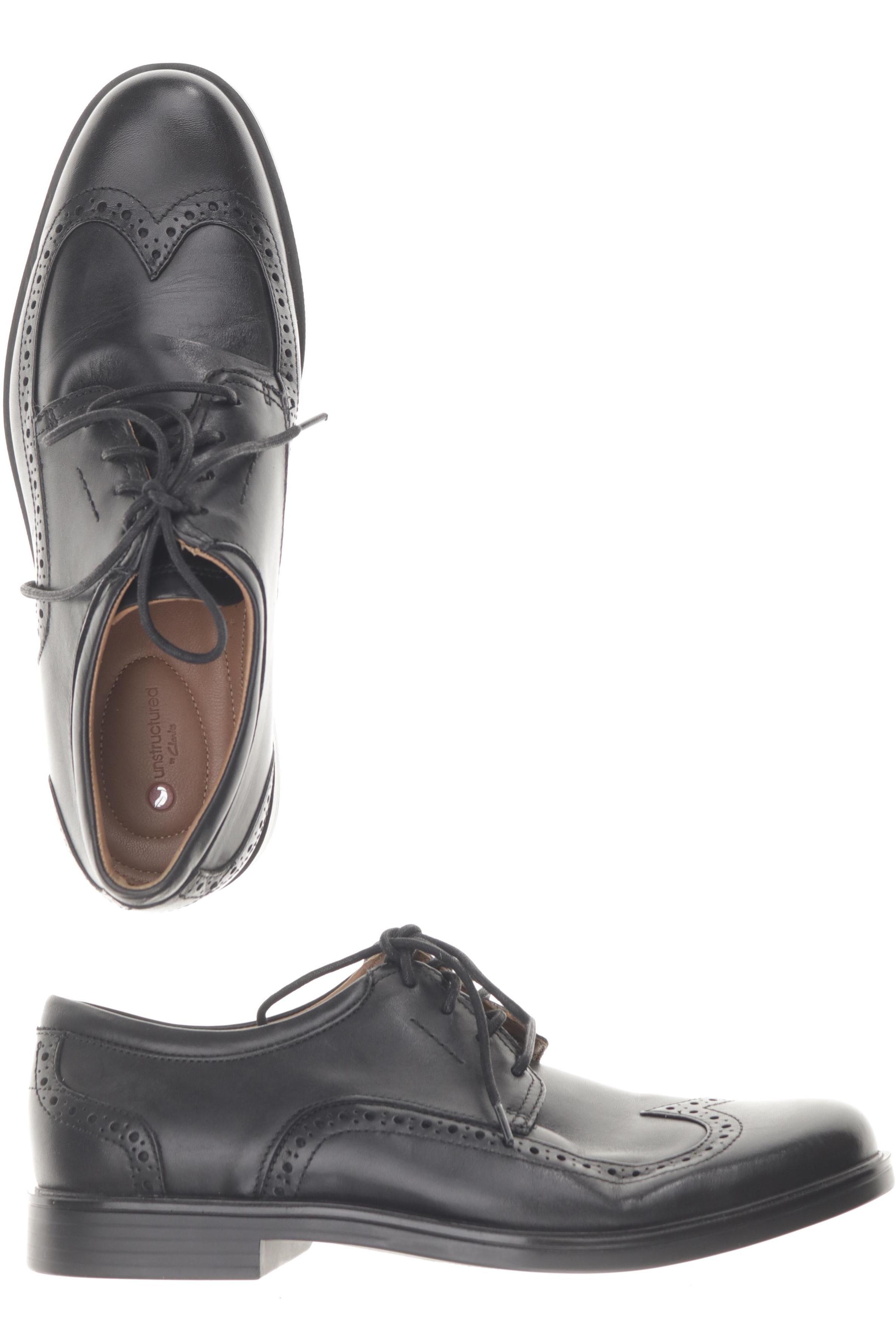 

Clarks Herren Halbschuh, schwarz, Gr. 43