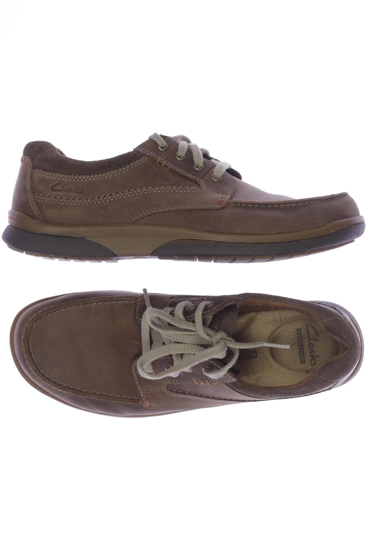 

Clarks Herren Halbschuh, braun, Gr. 42.5