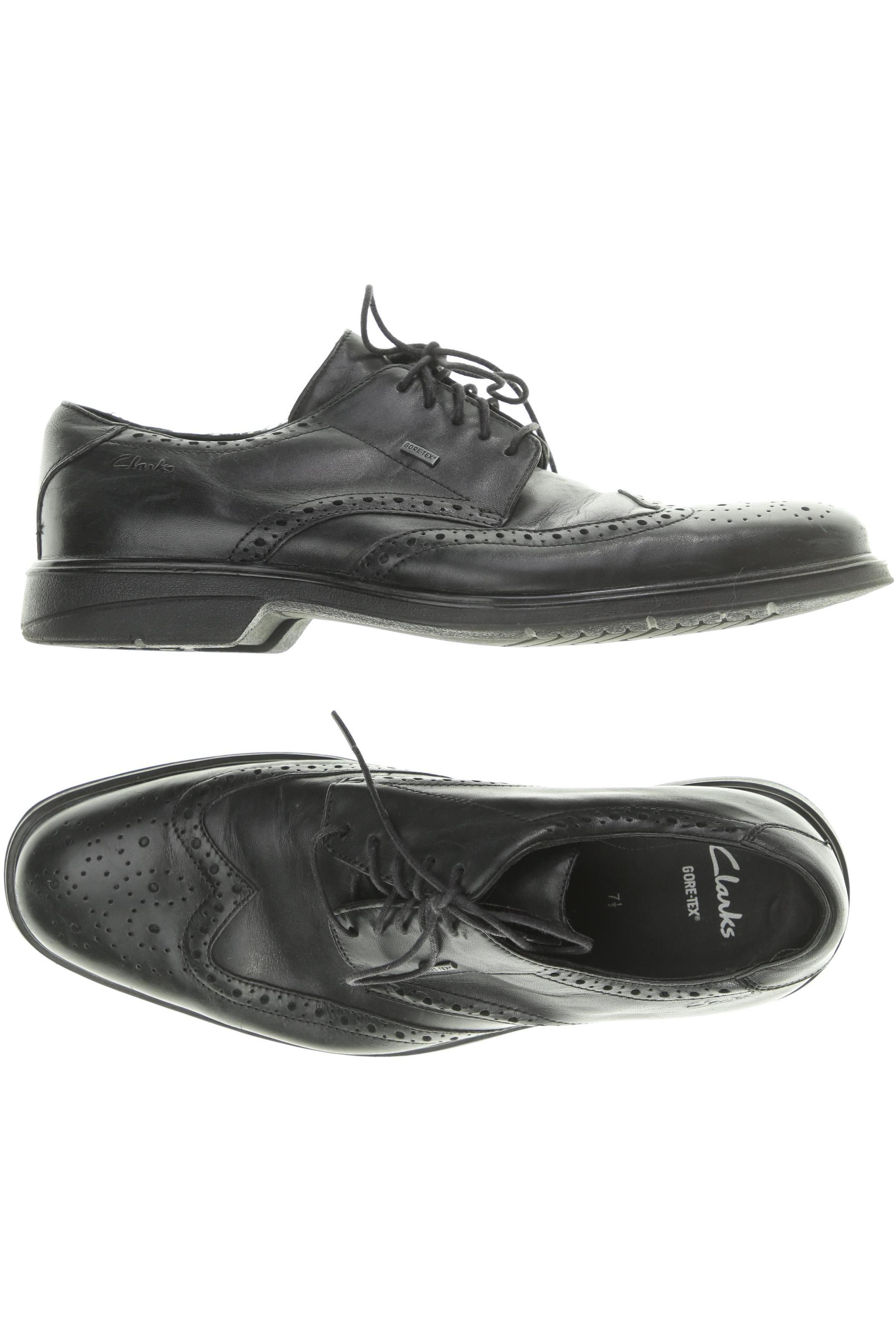 

Clarks Herren Halbschuh, schwarz, Gr. 7.5