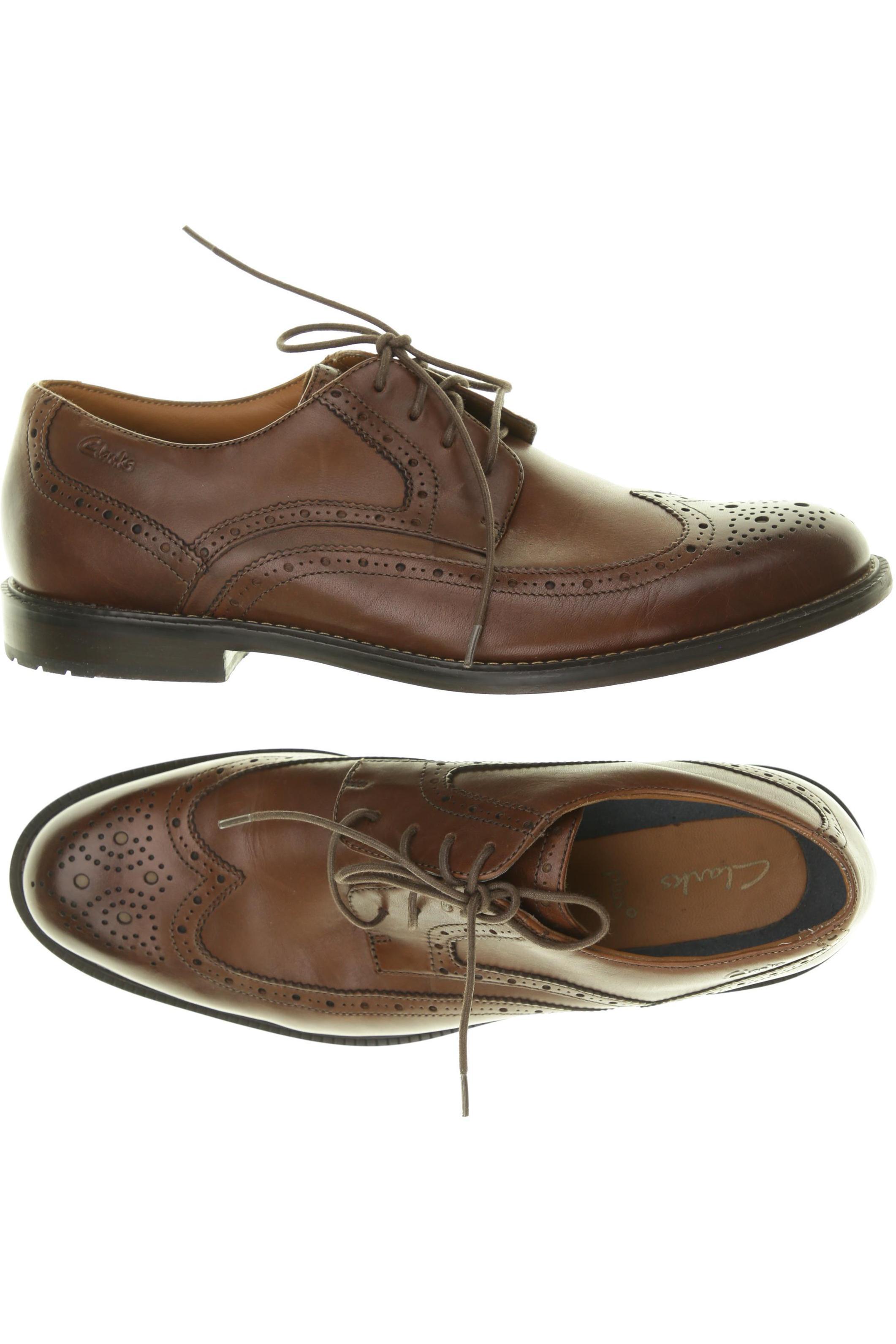 

Clarks Herren Halbschuh, braun, Gr. 10