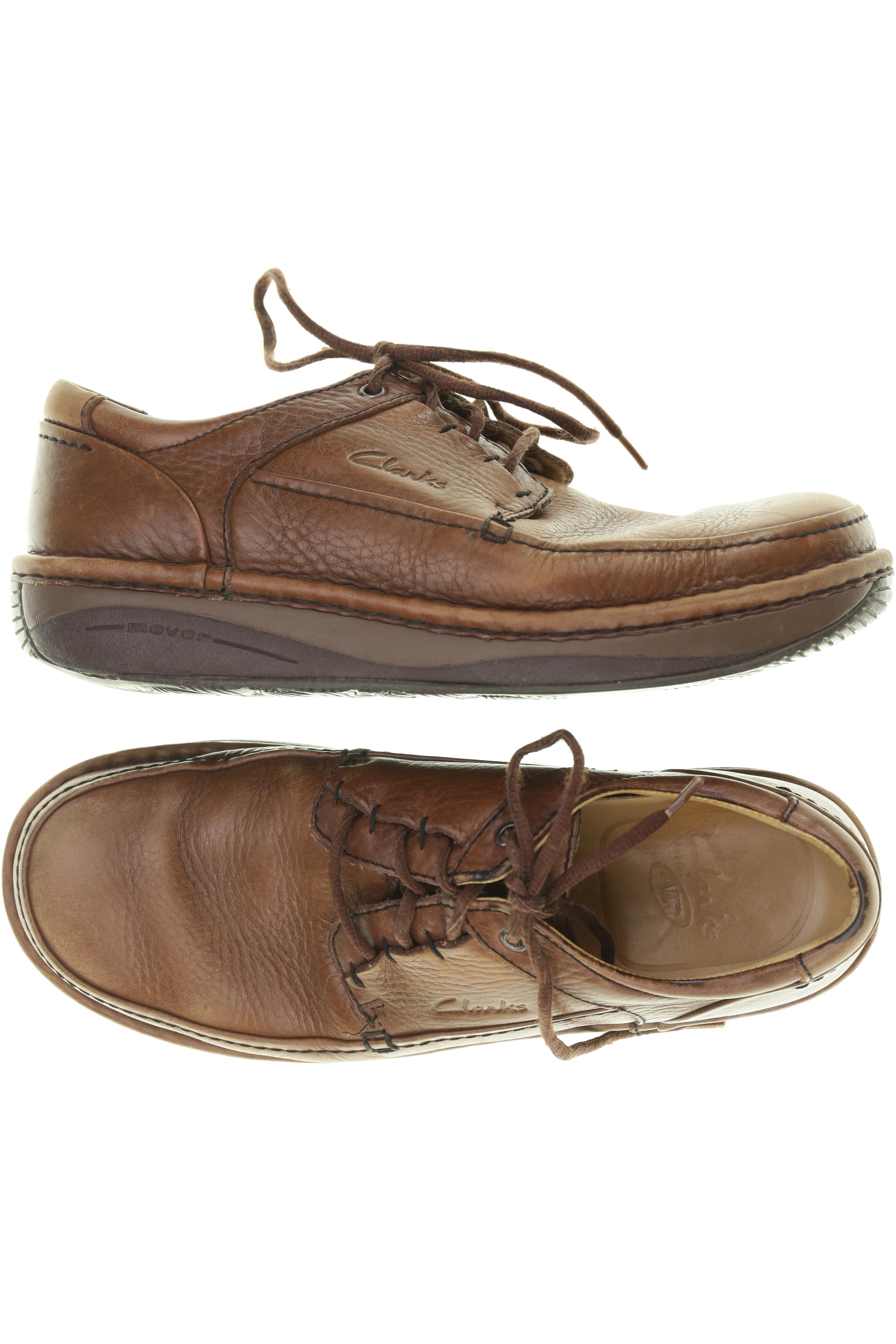 

Clarks Herren Halbschuh, braun, Gr. 9