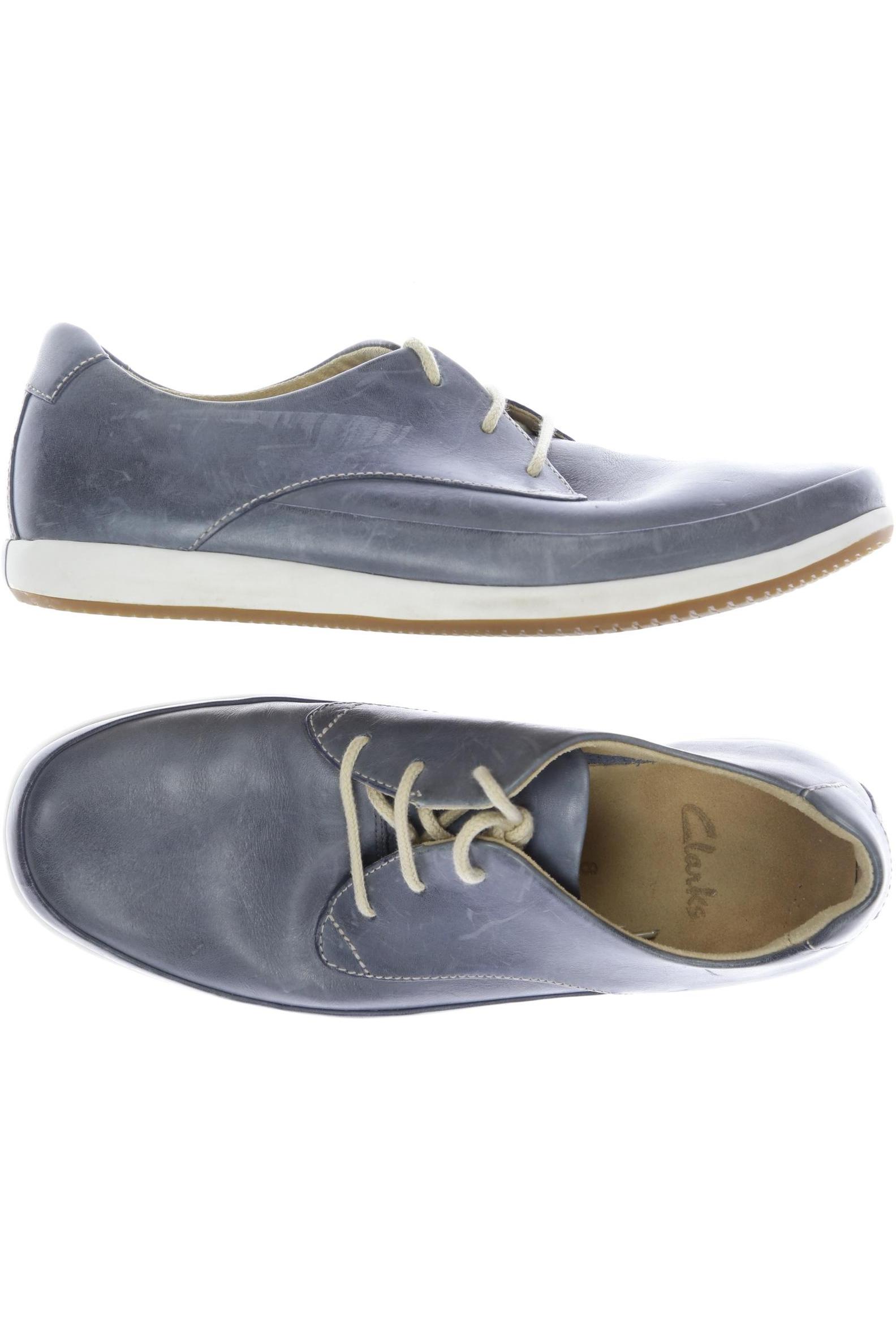 

Clarks Herren Halbschuh, blau, Gr. 8