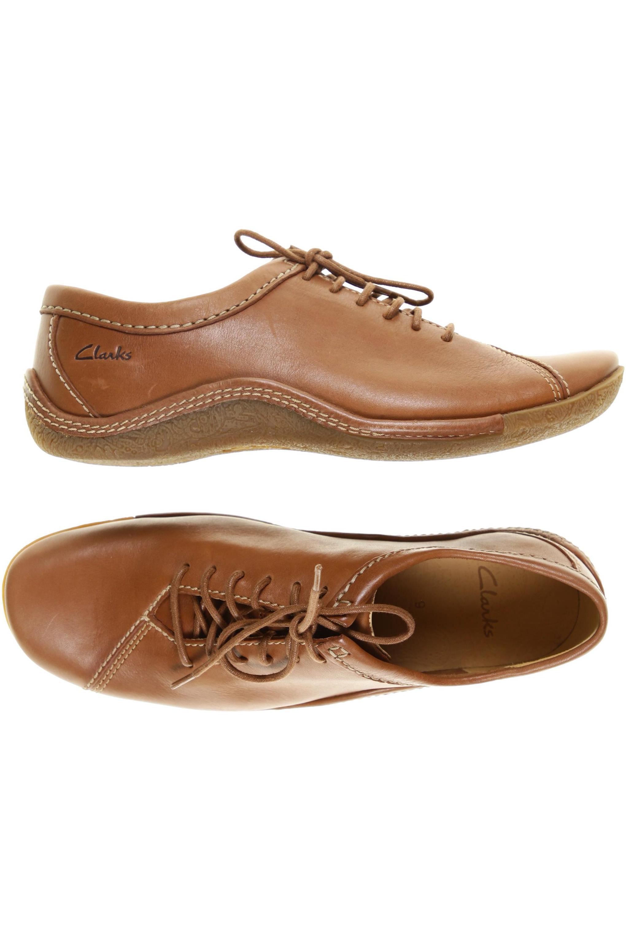 

Clarks Herren Halbschuh, braun, Gr. 9