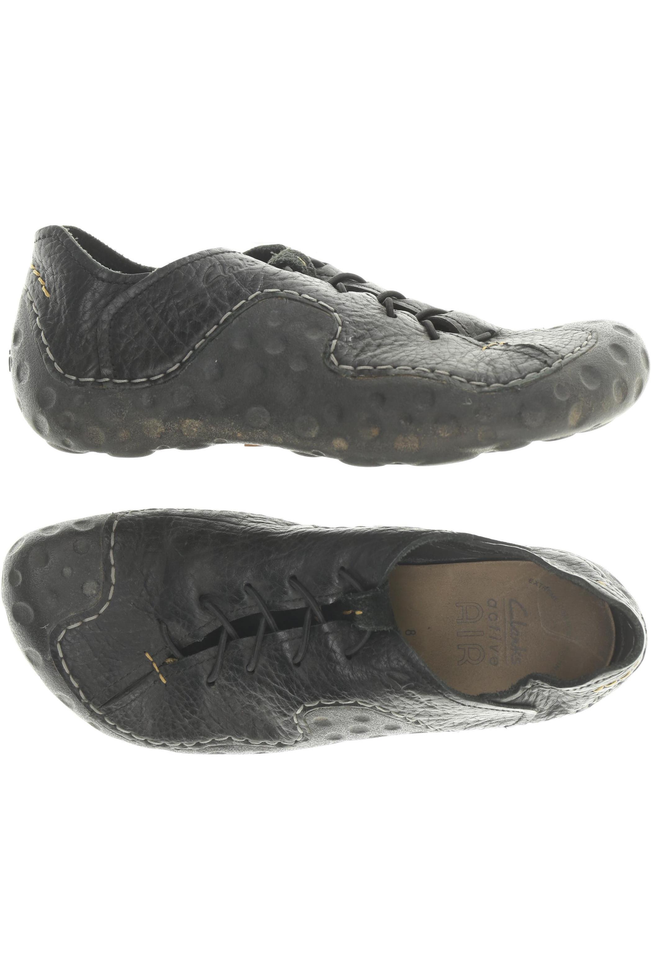 

Clarks Herren Halbschuh, schwarz, Gr. 8