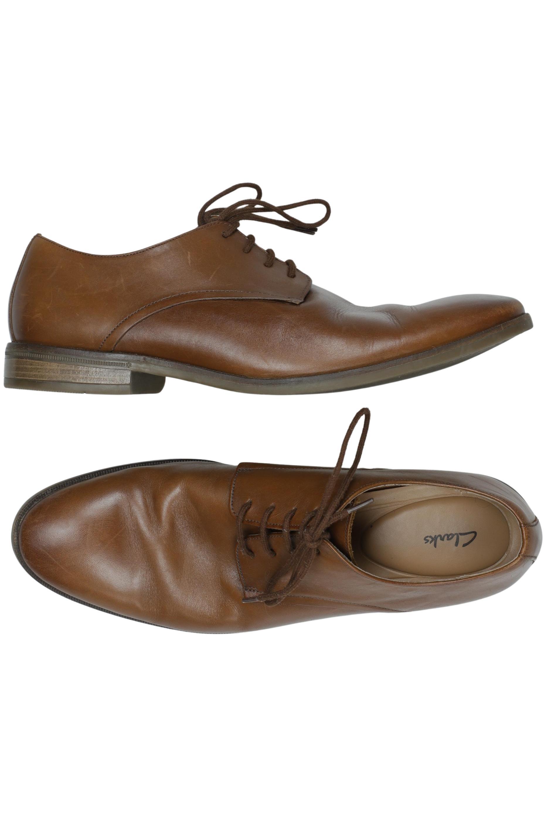 

Clarks Herren Halbschuh, braun, Gr. 43