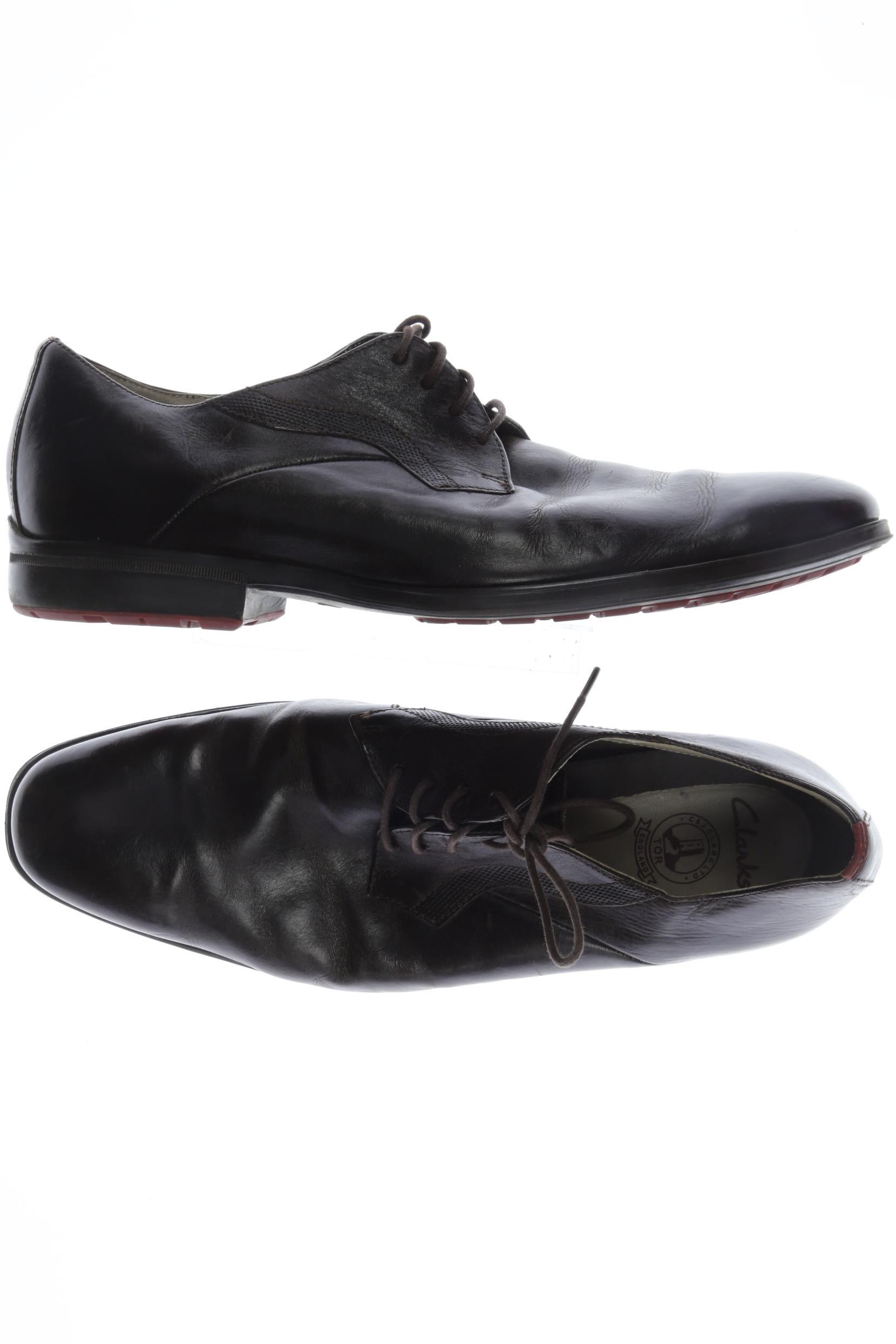 

Clarks Herren Halbschuh, braun, Gr. 10