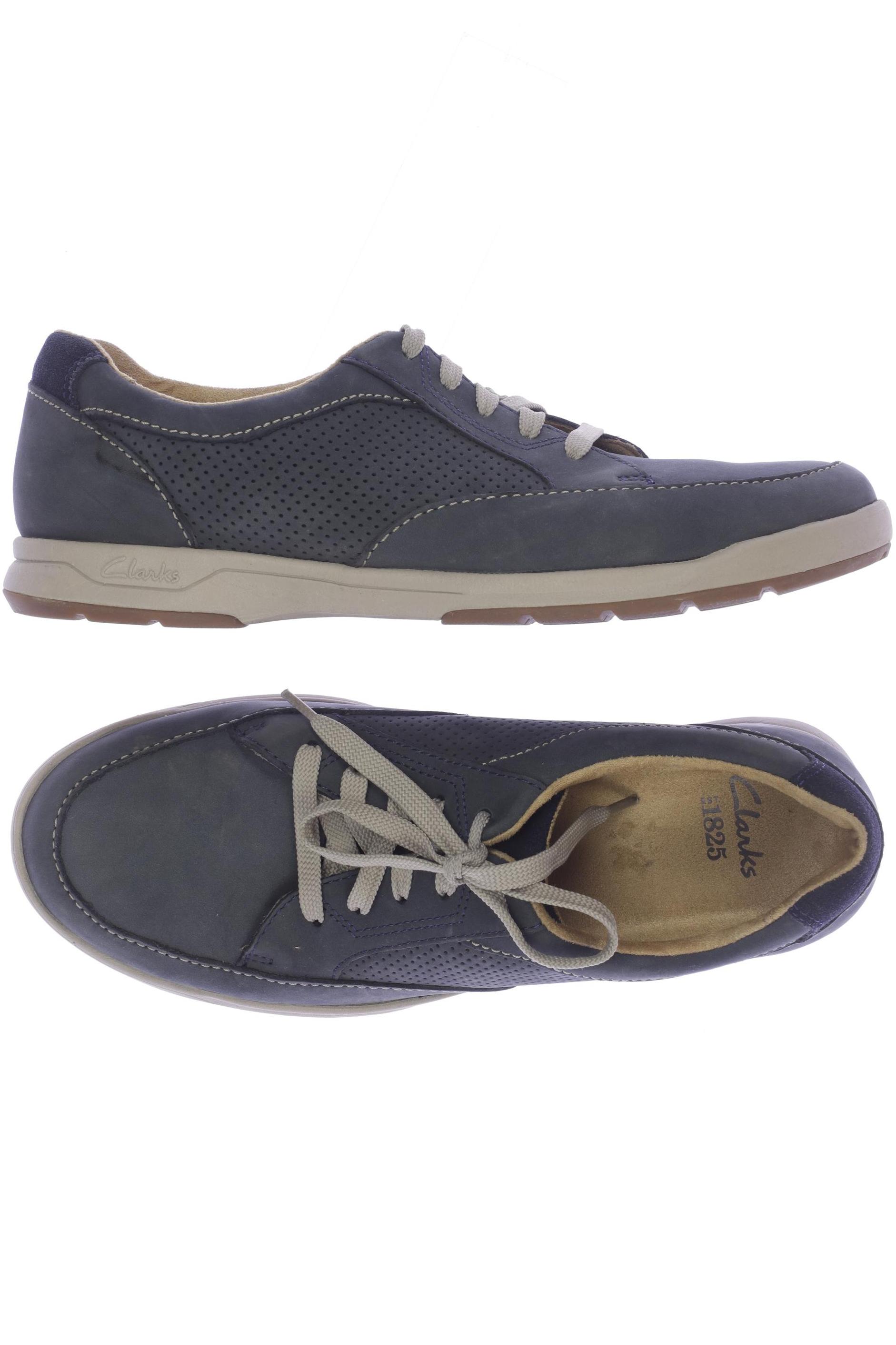 

Clarks Herren Halbschuh, blau, Gr. 7.5