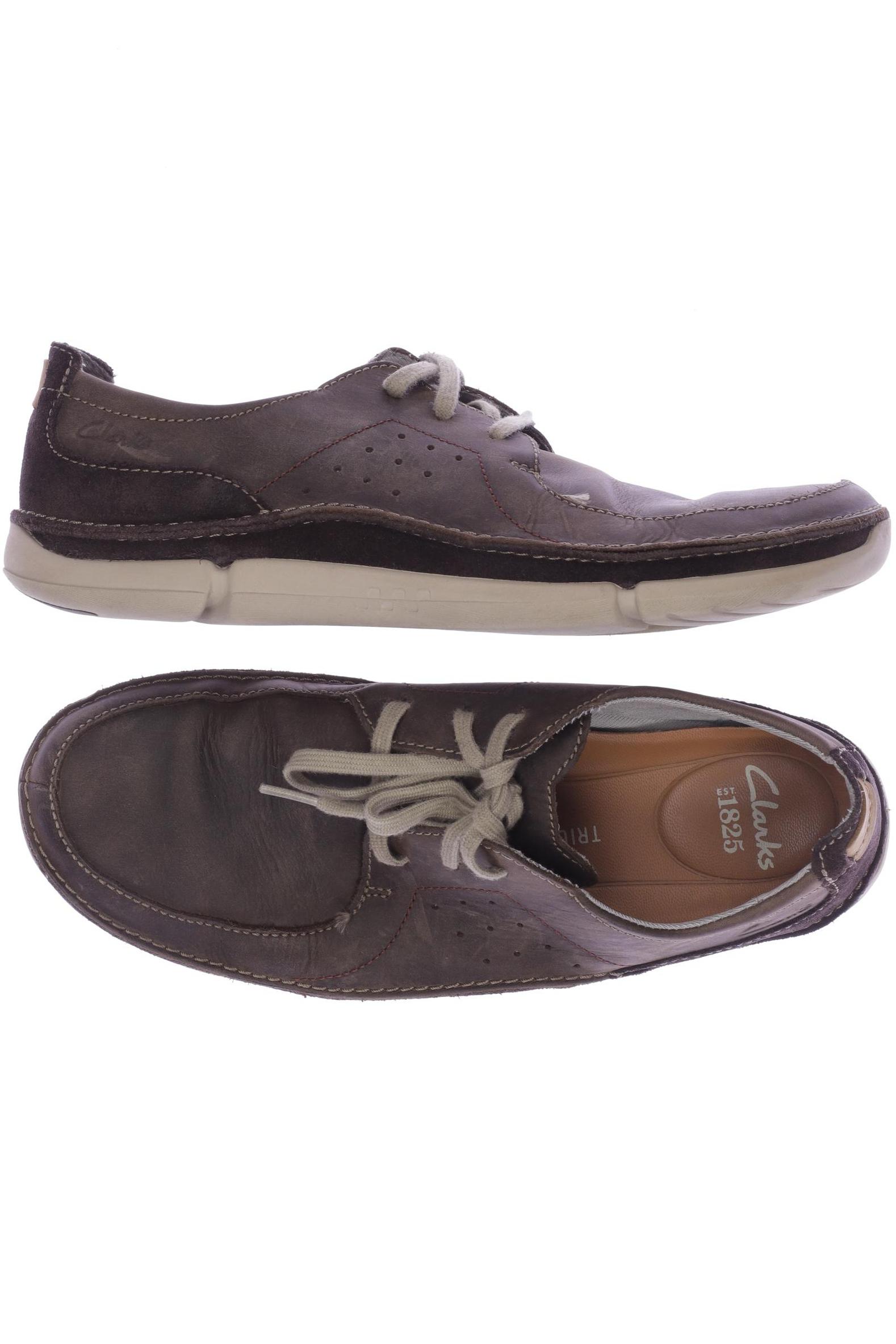 

Clarks Herren Halbschuh, braun, Gr. 44