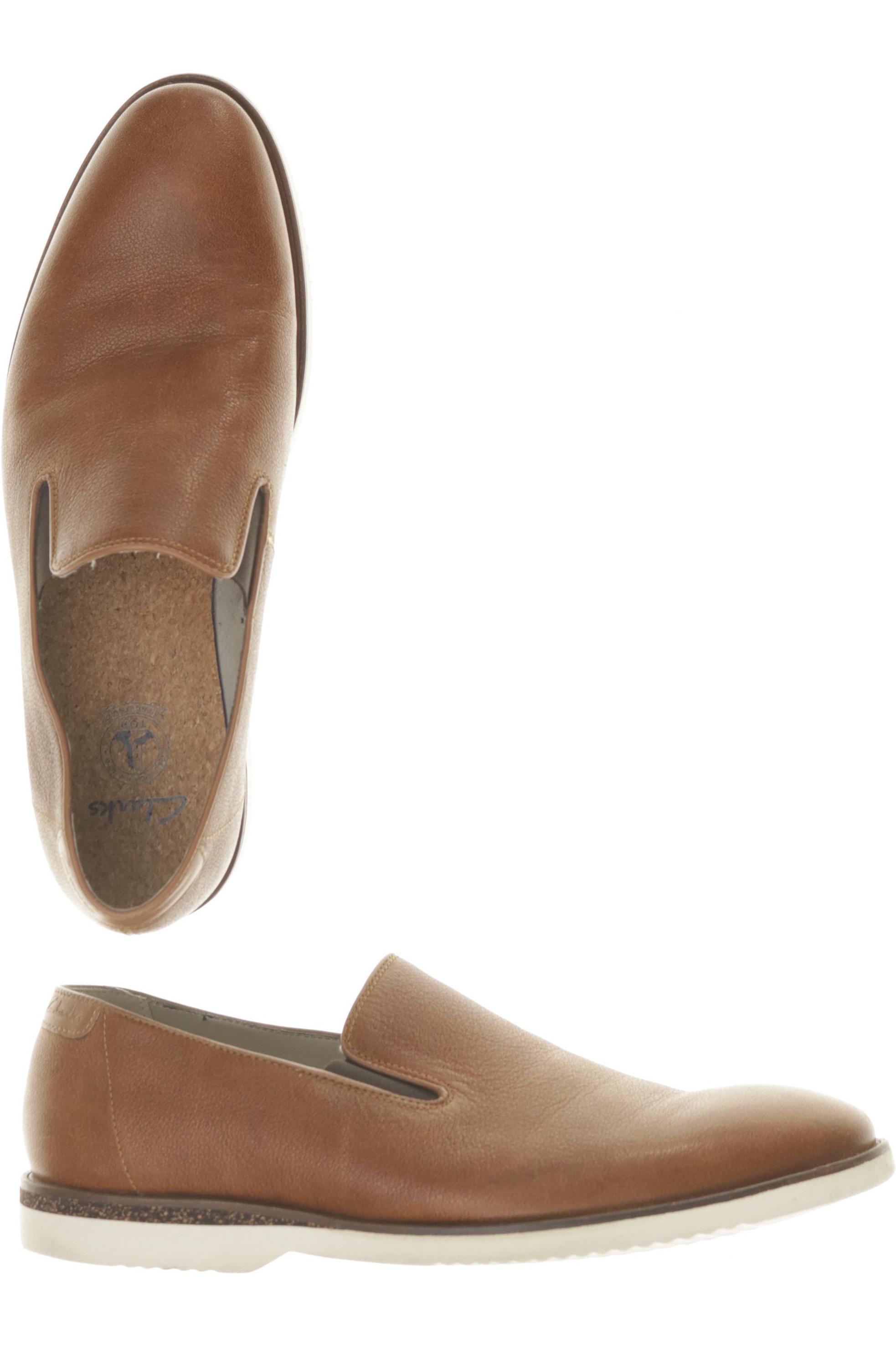 

Clarks Herren Halbschuh, braun, Gr. 43