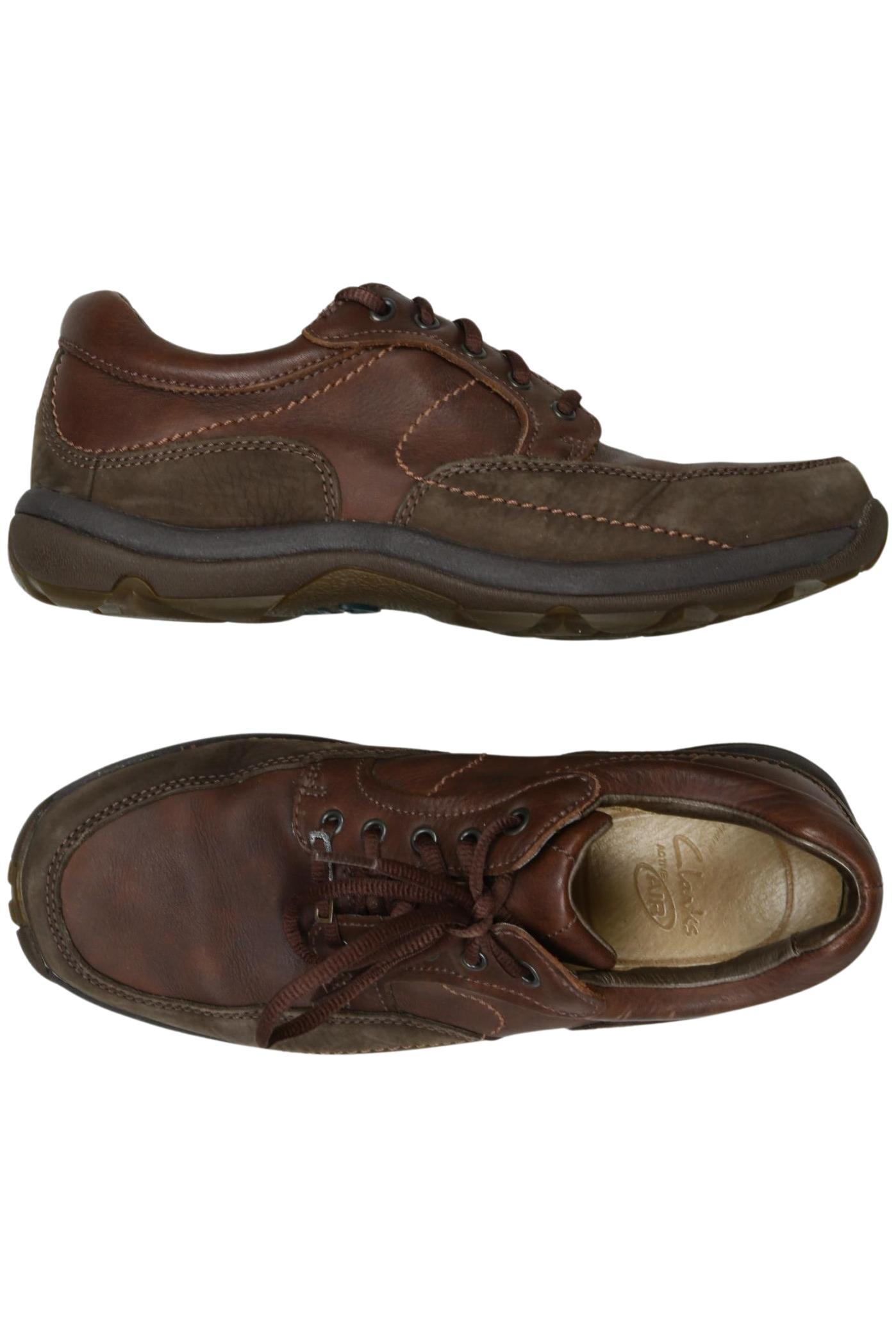 

Clarks Herren Halbschuh, braun, Gr. 7.5