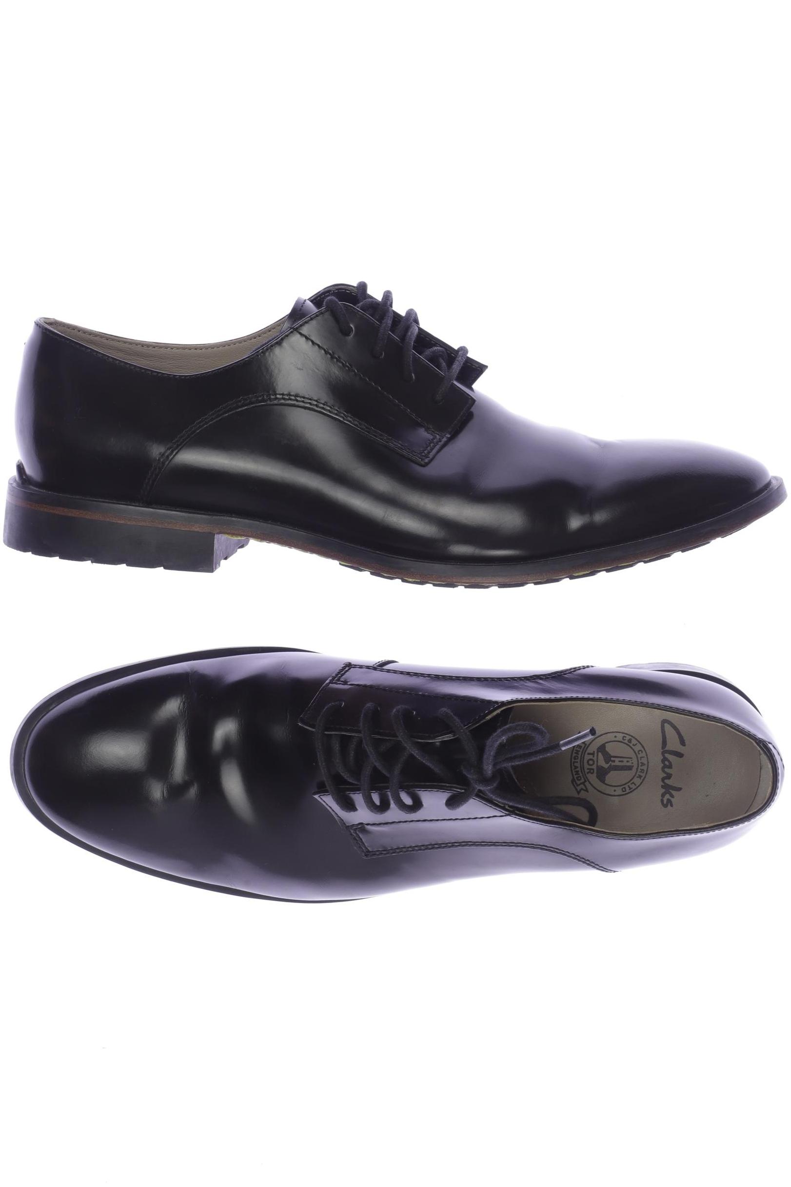 

Clarks Herren Halbschuh, schwarz, Gr. 42