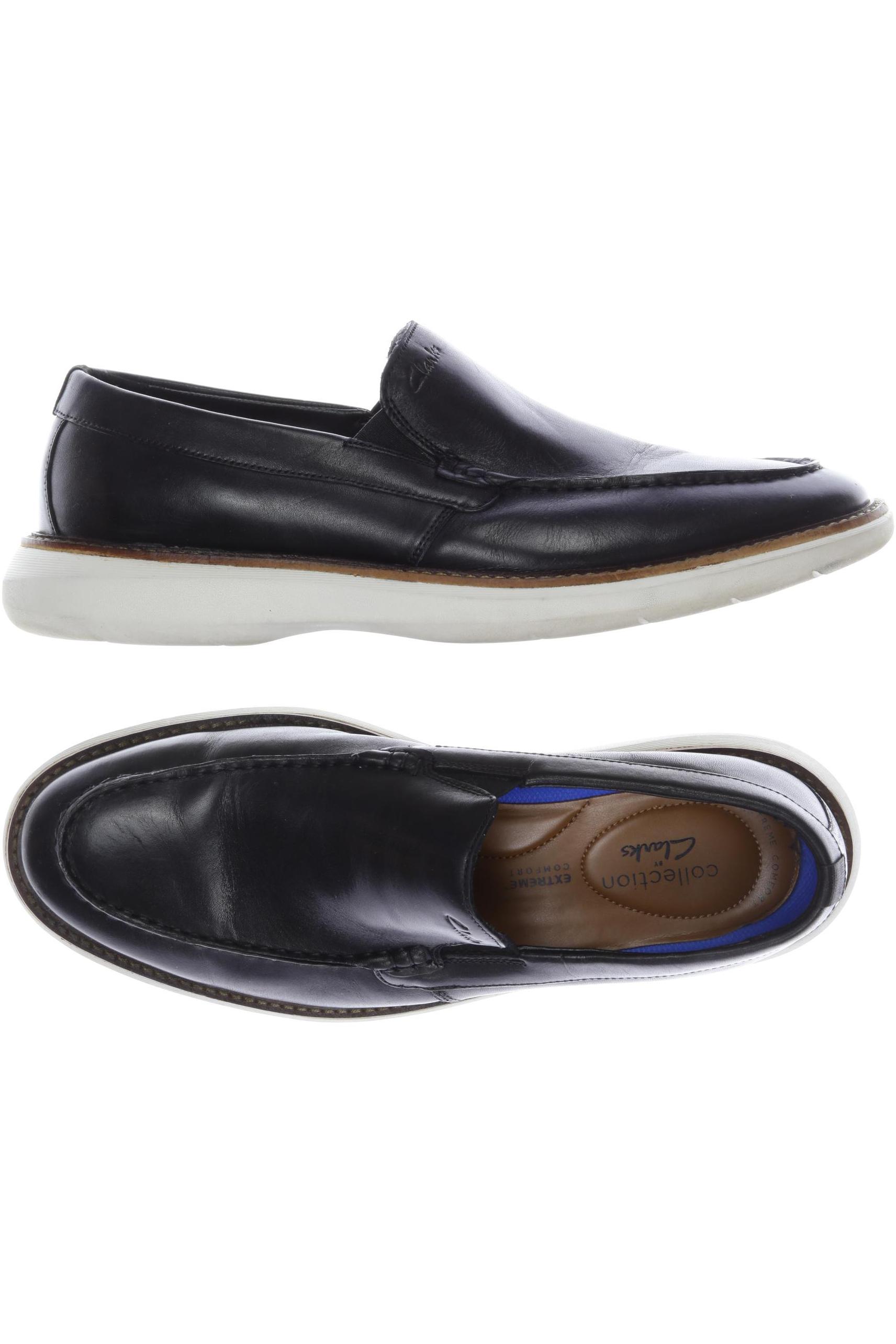 

Clarks Herren Halbschuh, schwarz, Gr. 42.5
