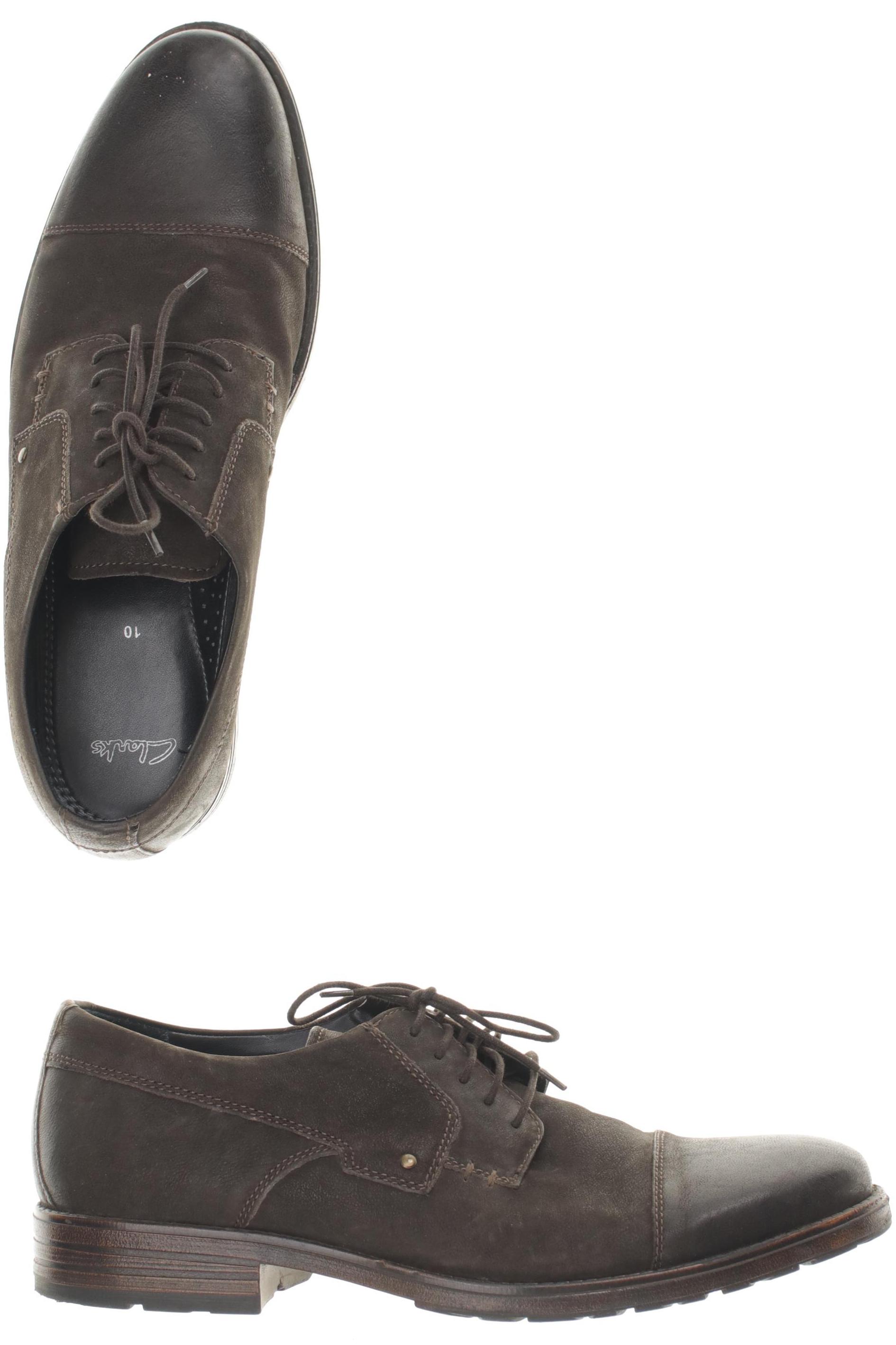 

Clarks Herren Halbschuh, braun, Gr. 10