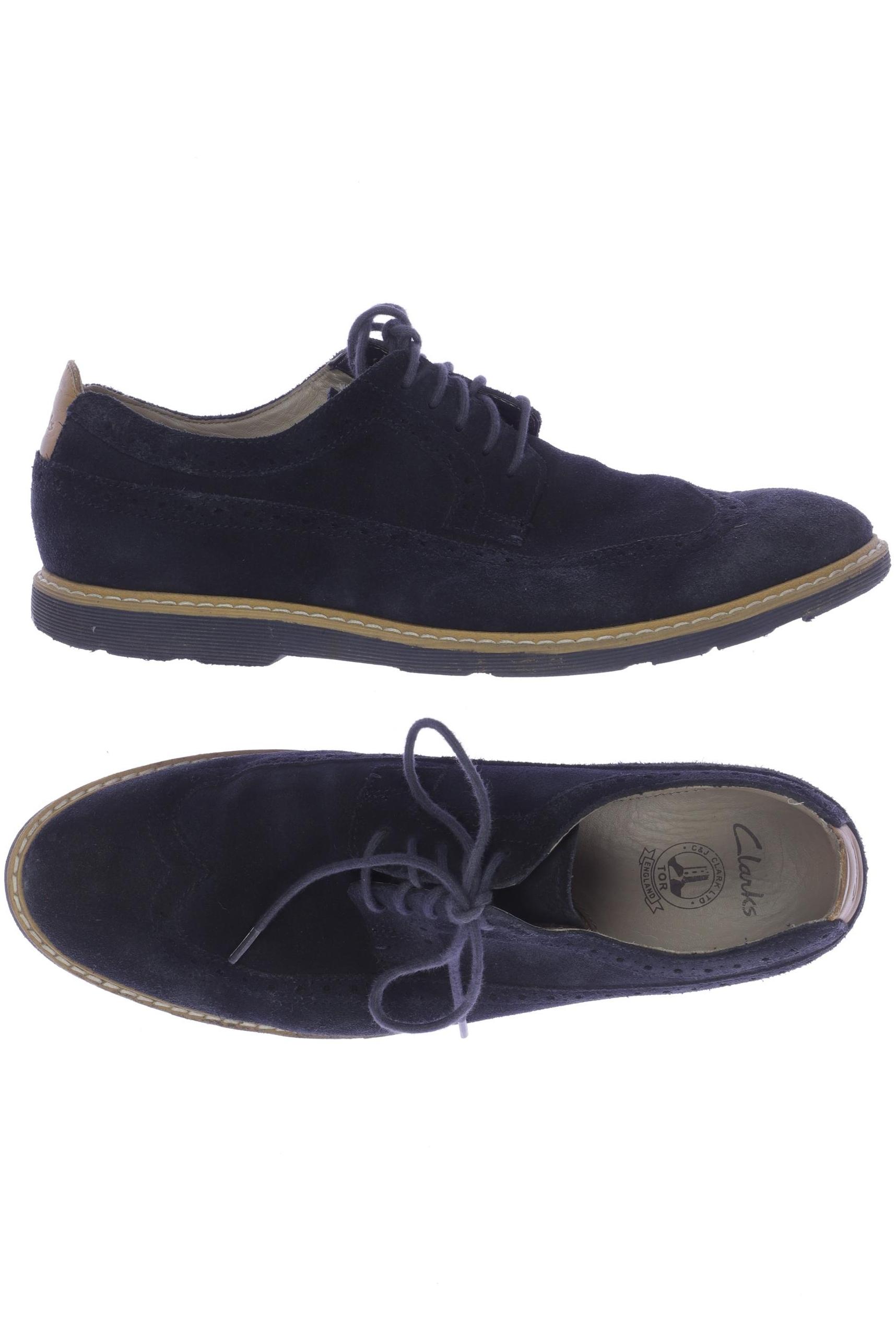 

Clarks Herren Halbschuh, marineblau, Gr. 43