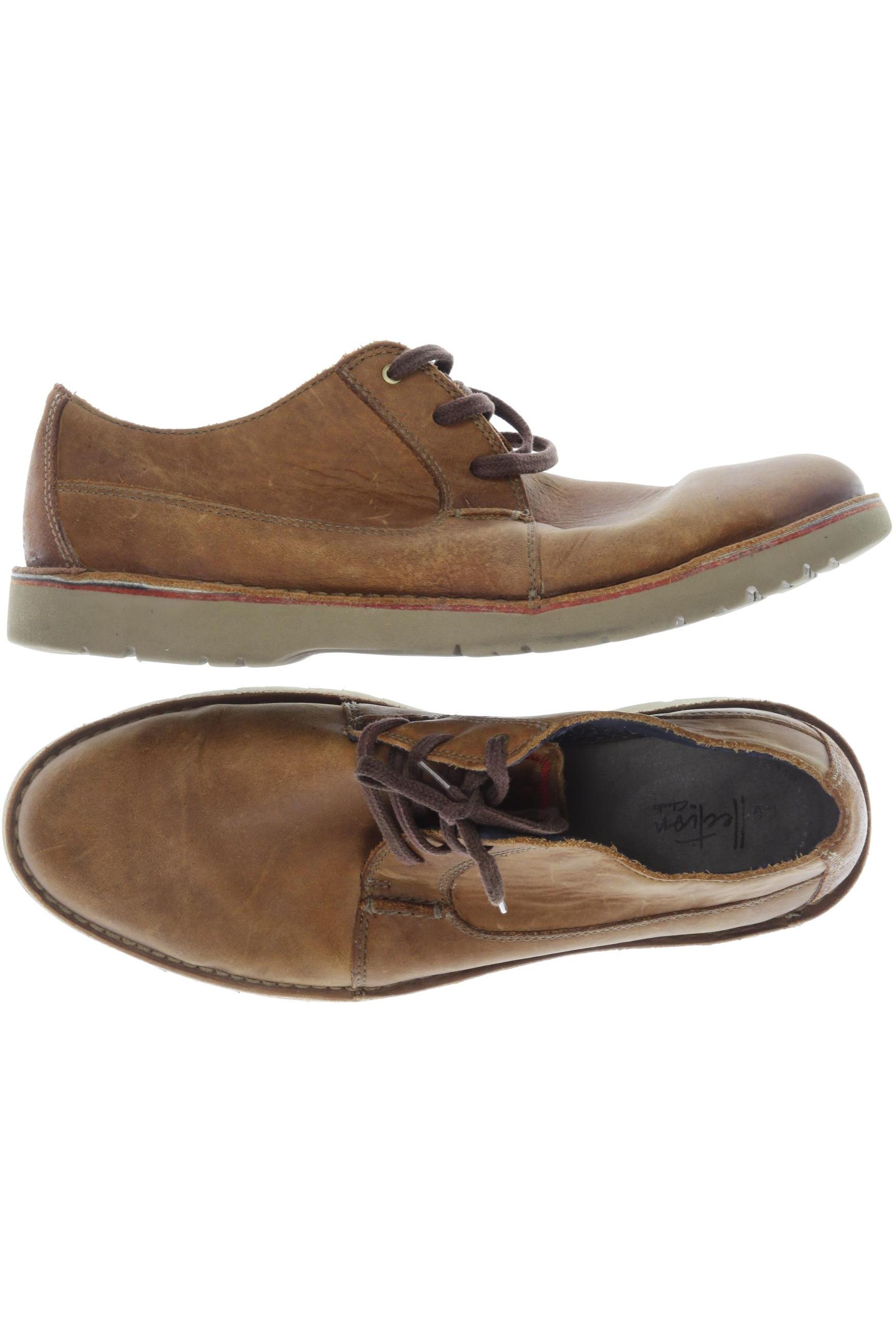

Clarks Herren Halbschuh, braun, Gr. 44