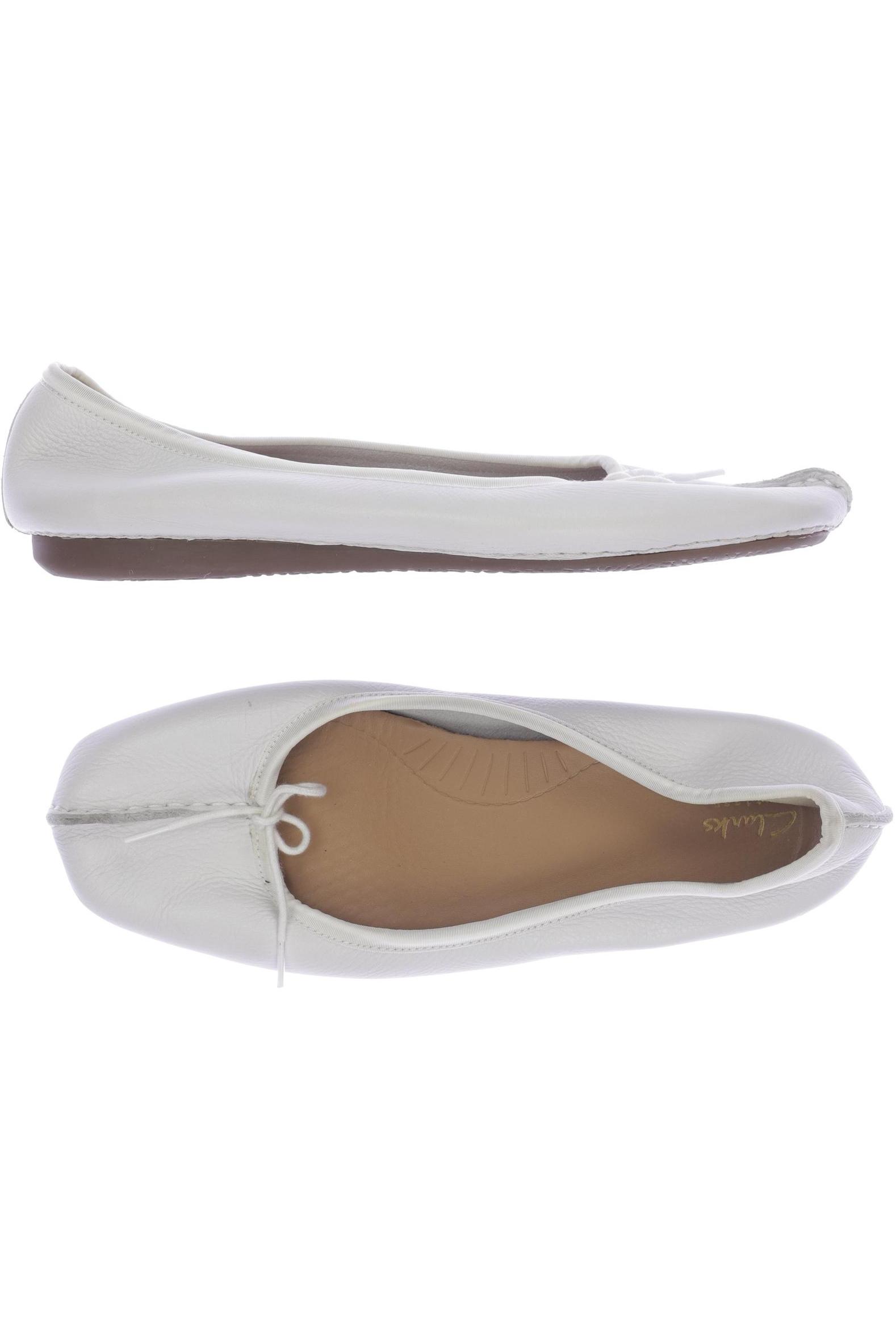 

Clarks Herren Halbschuh, weiß, Gr. 43