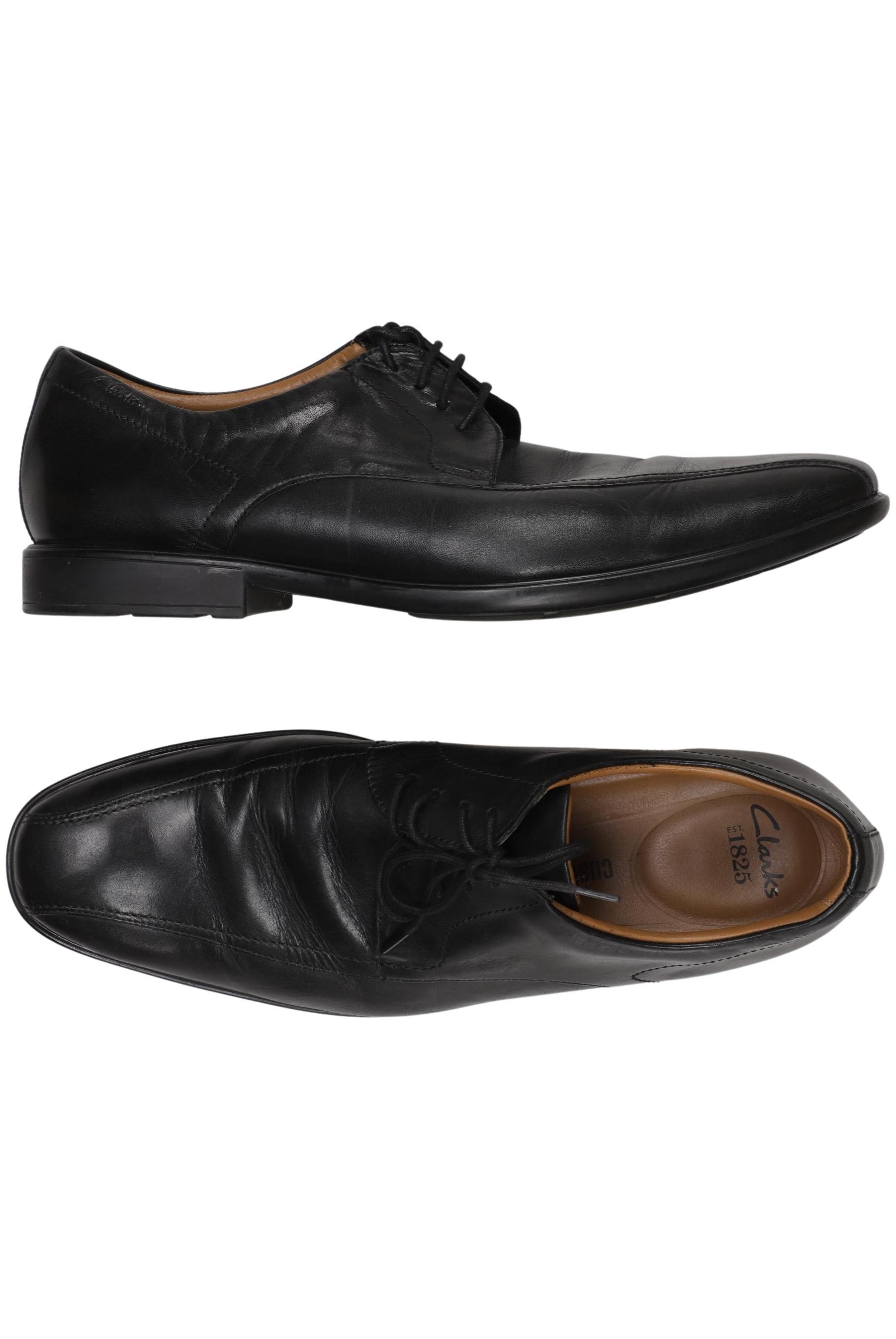 

Clarks Herren Halbschuh, schwarz, Gr. 47