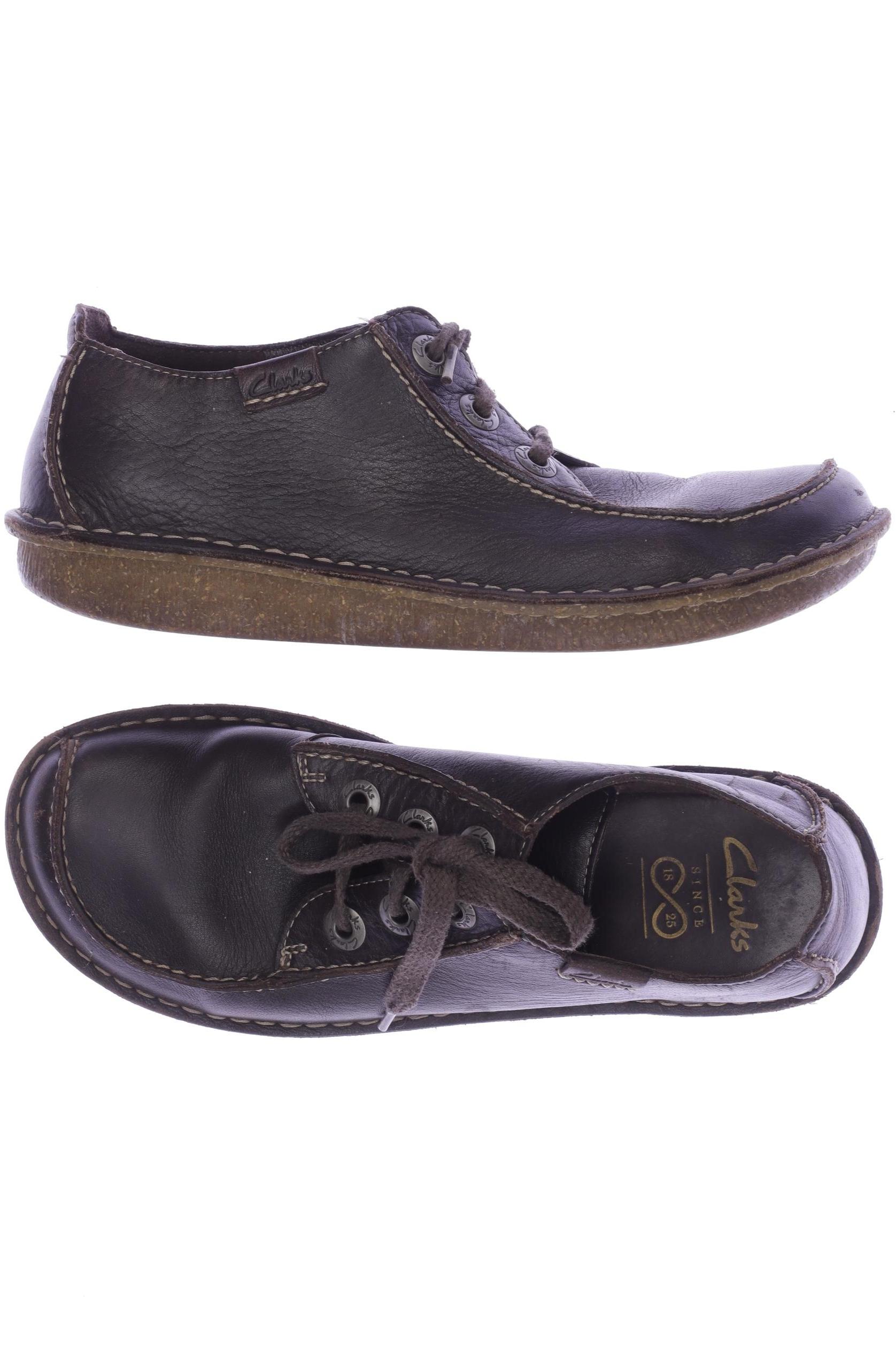 

Clarks Herren Halbschuh, braun, Gr. 7.5