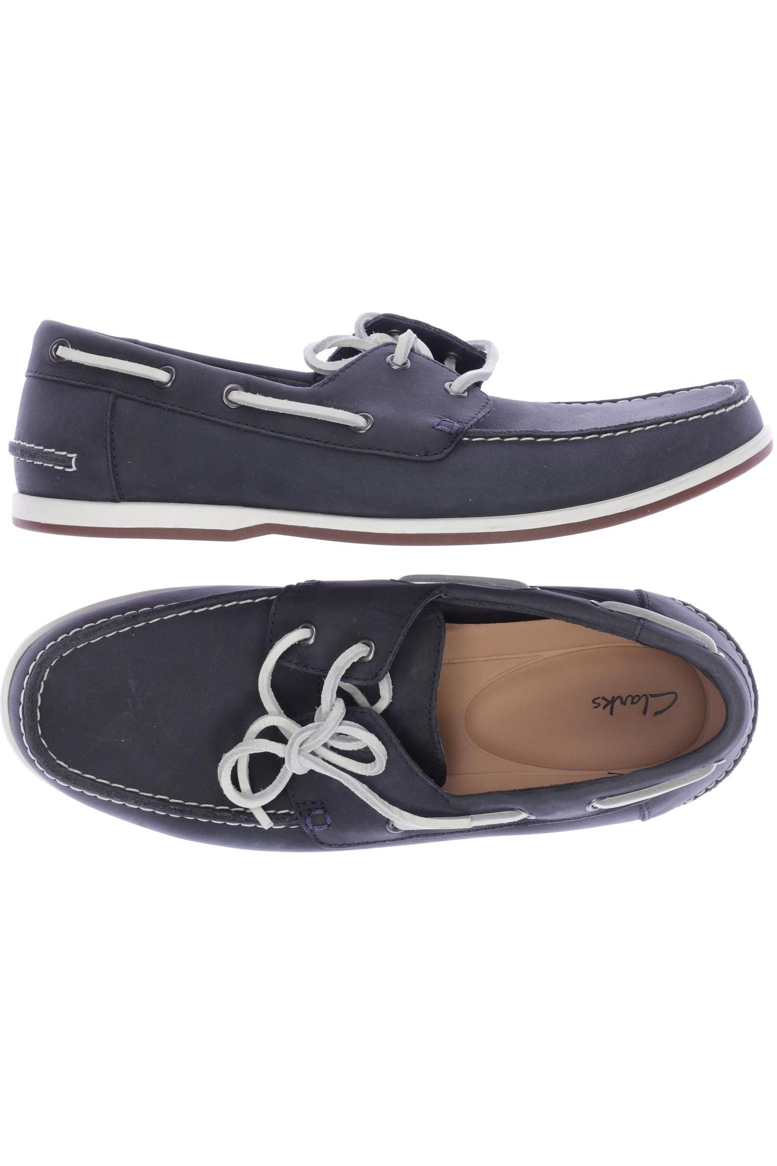 

Clarks Herren Halbschuh, marineblau, Gr. 41