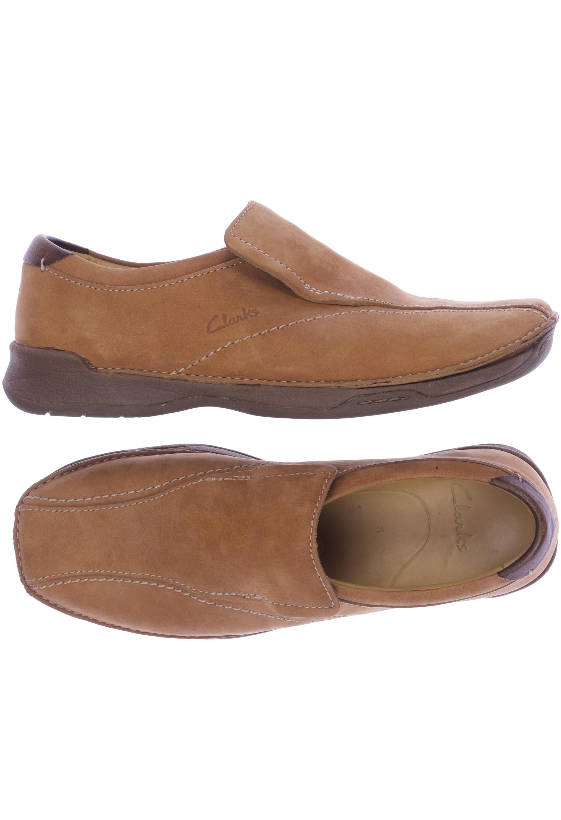 

Clarks Herren Halbschuh, beige, Gr. 7.5