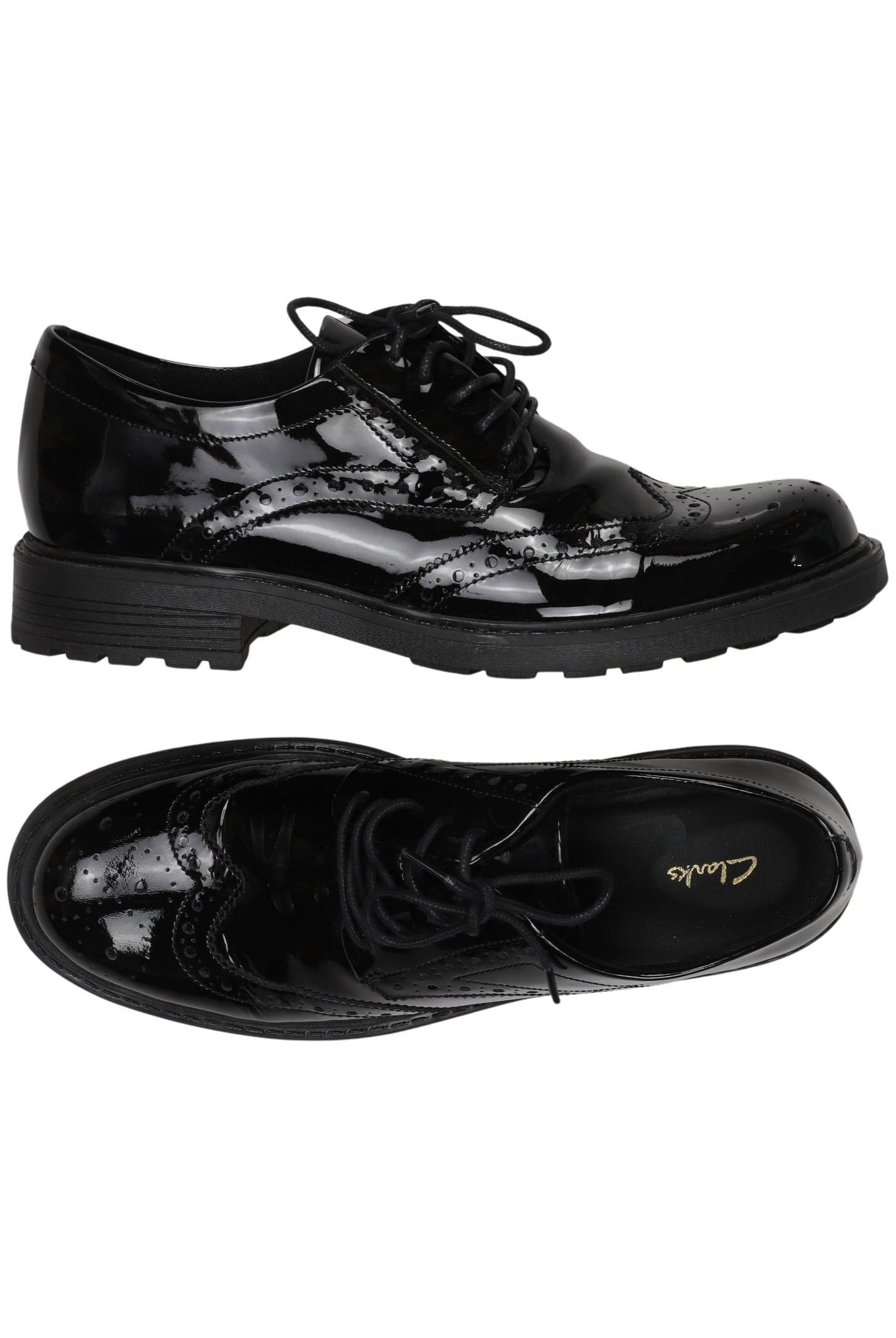 

Clarks Herren Halbschuh, schwarz, Gr. 10