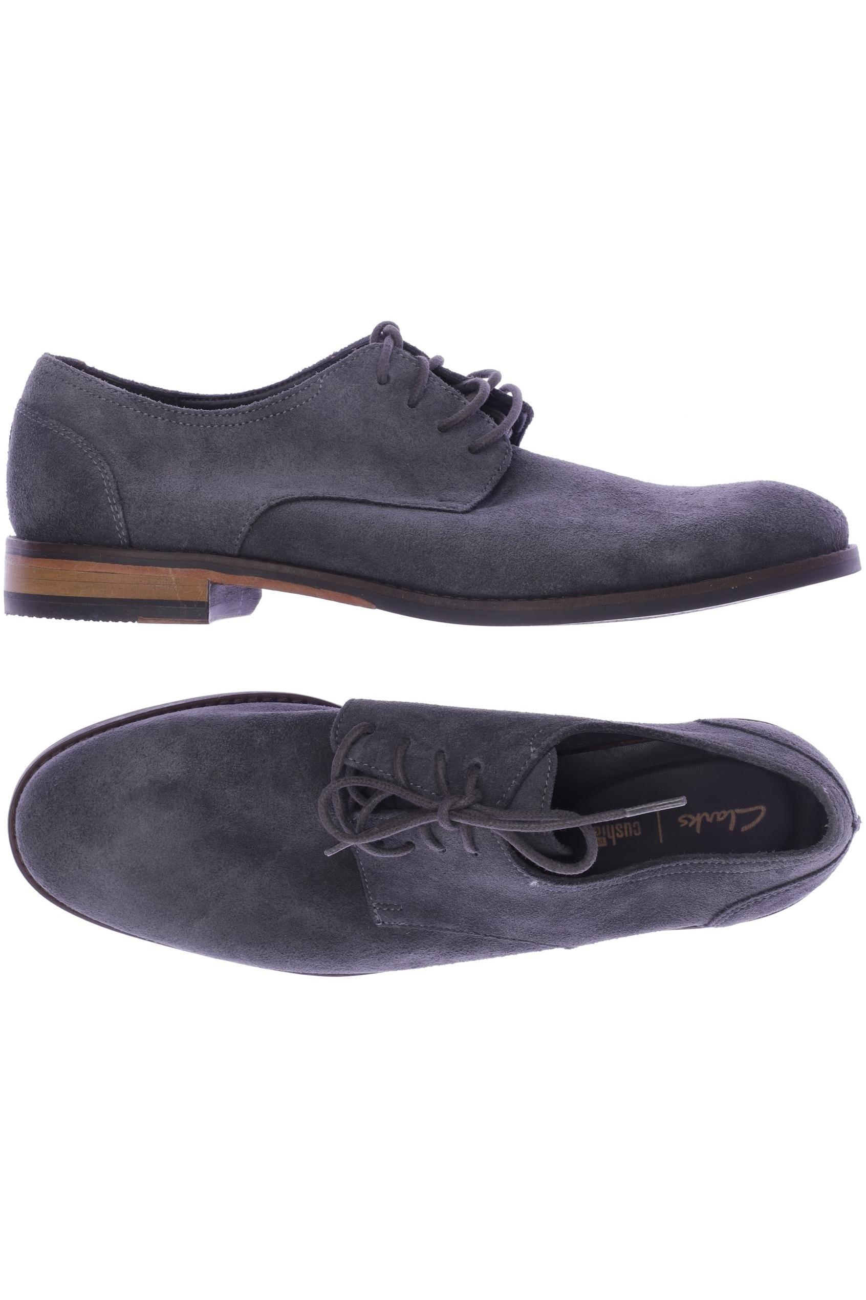 

Clarks Herren Halbschuh, grau, Gr. 42
