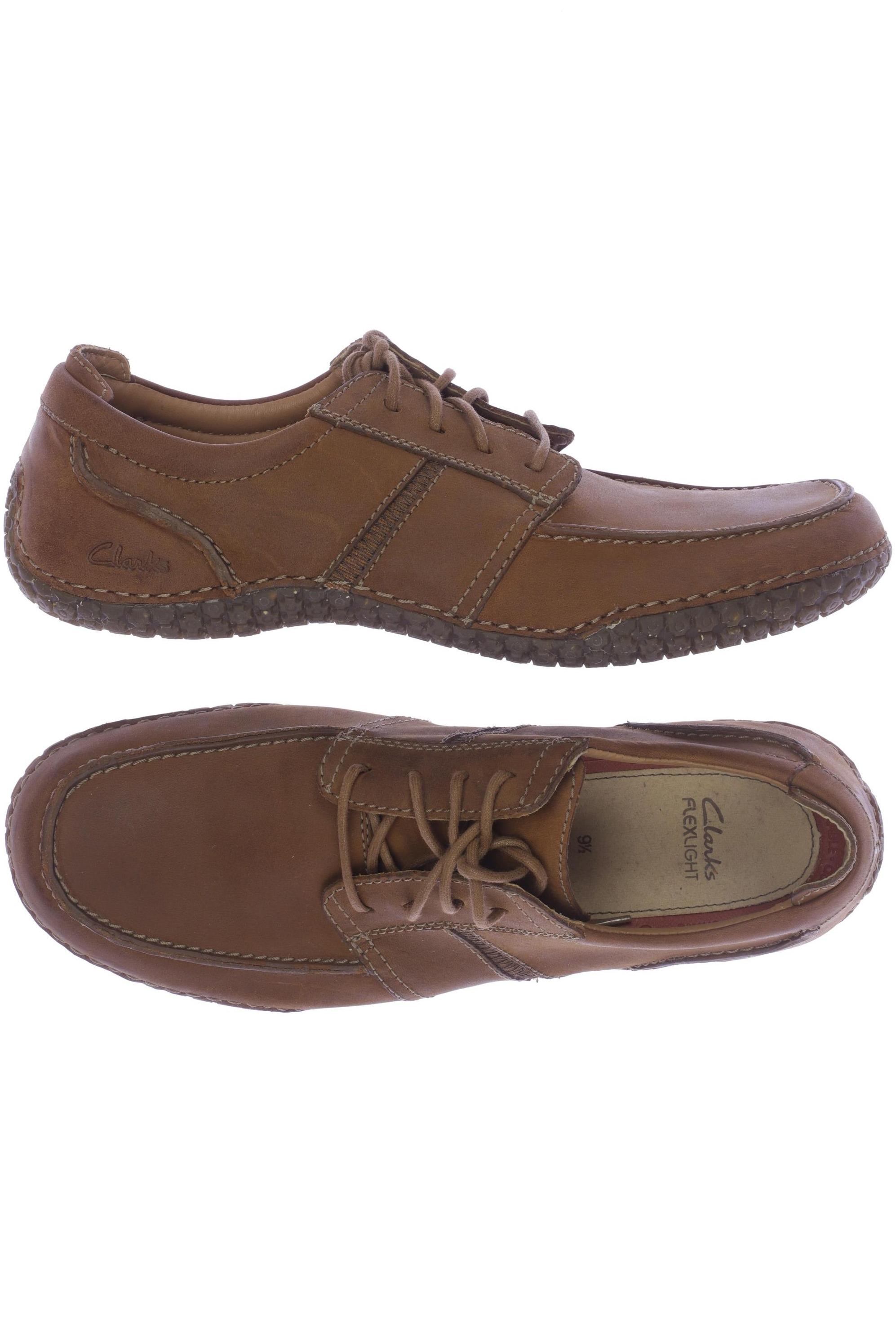 

Clarks Herren Halbschuh, braun, Gr. 9.5