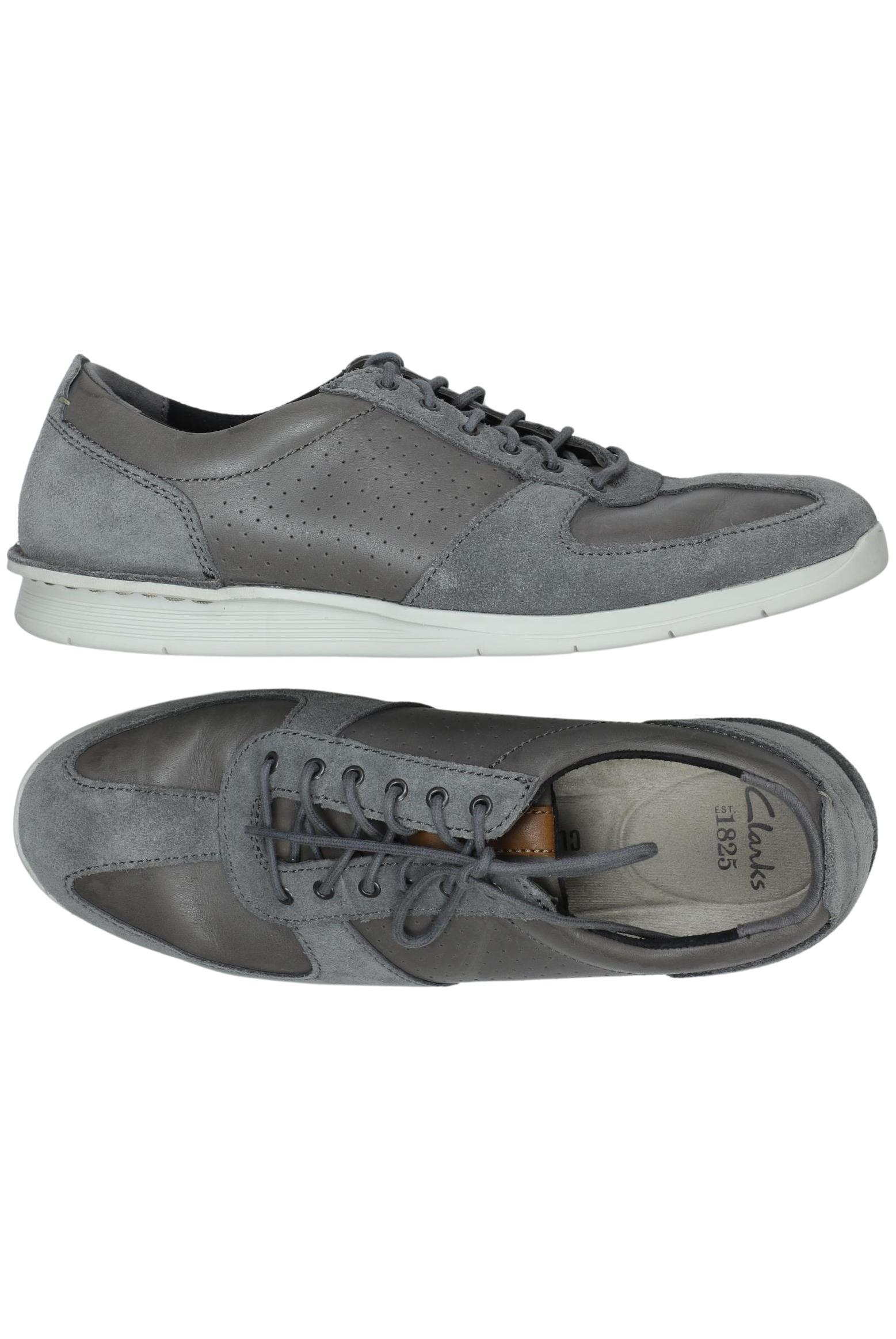 

Clarks Herren Halbschuh, grau, Gr. 43