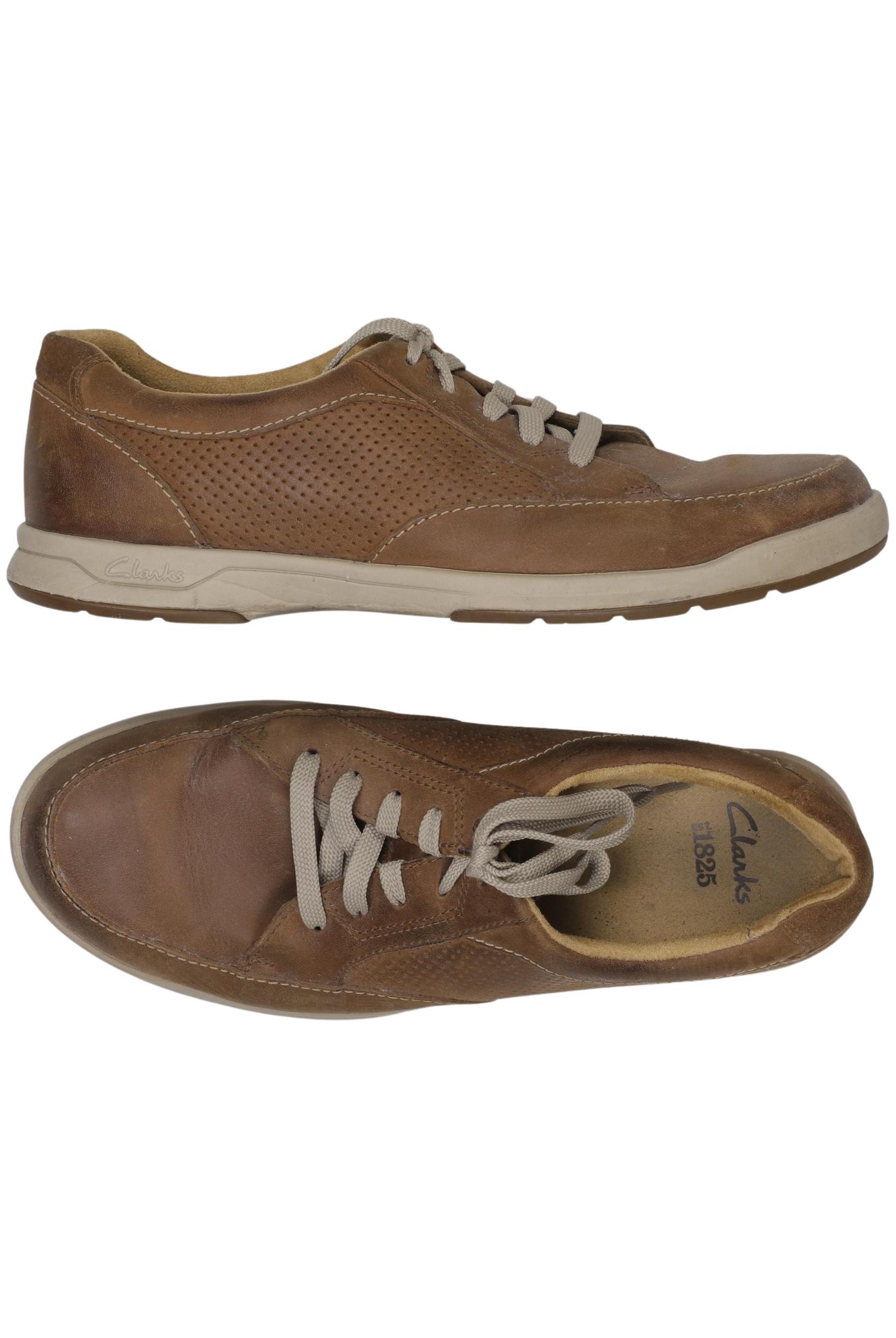 

Clarks Herren Halbschuh, braun, Gr. 7.5