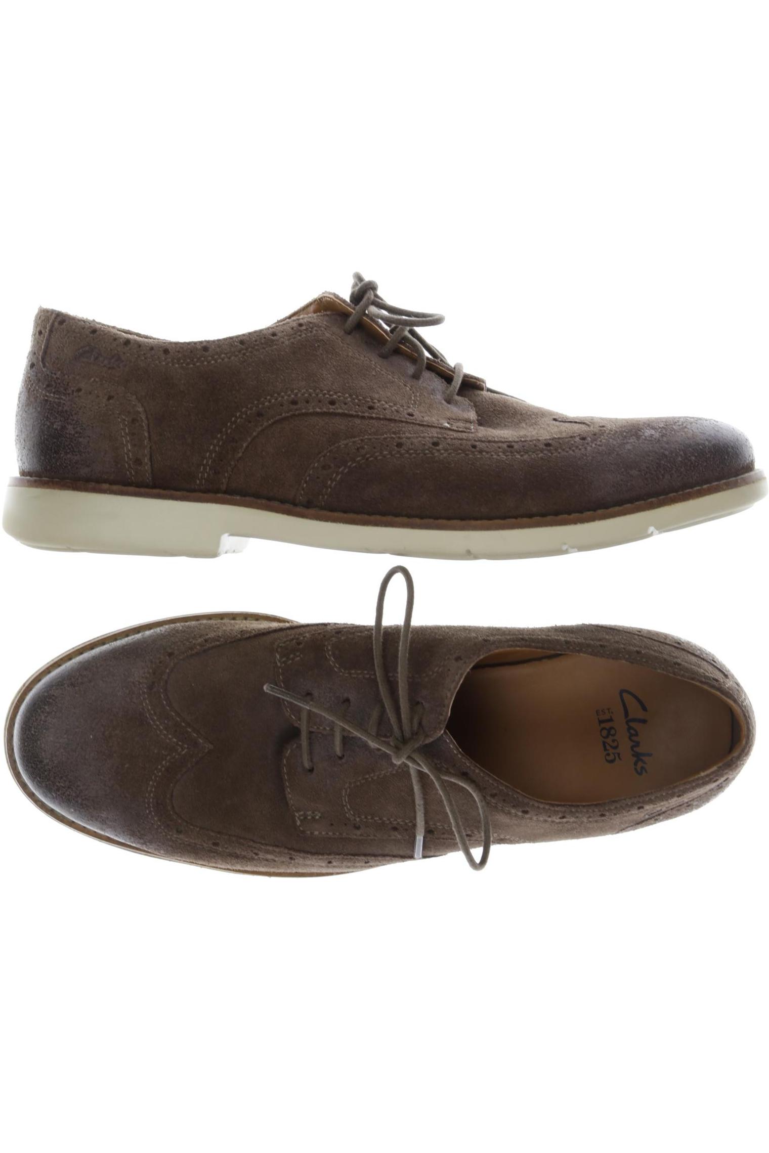 

Clarks Herren Halbschuh, braun, Gr. 43