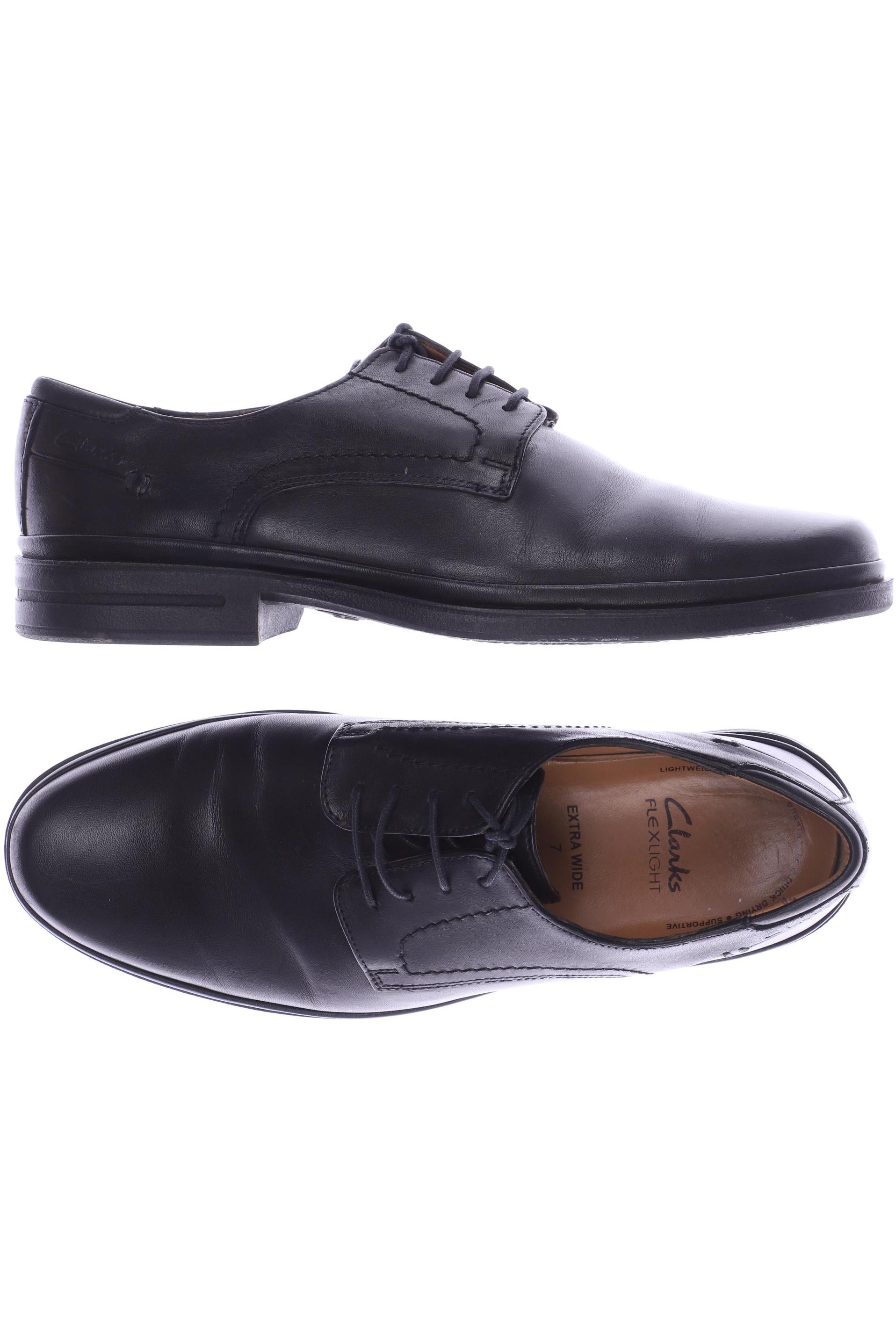

Clarks Herren Halbschuh, schwarz, Gr. 7