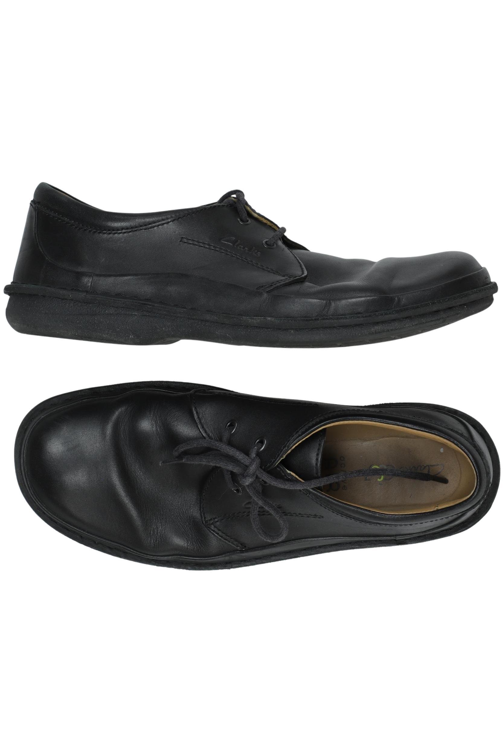 

Clarks Herren Halbschuh, schwarz, Gr. 10