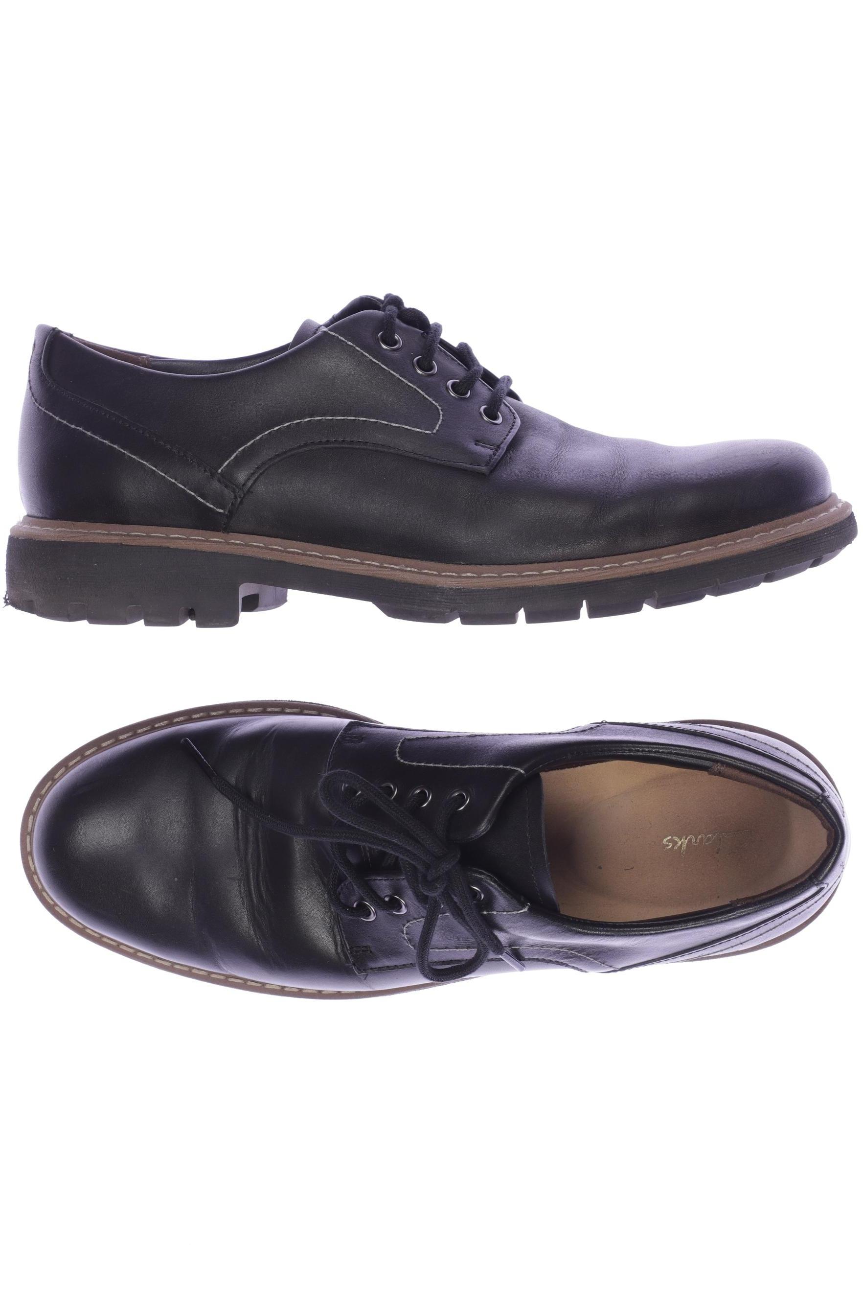

Clarks Herren Halbschuh, schwarz, Gr. 41.5