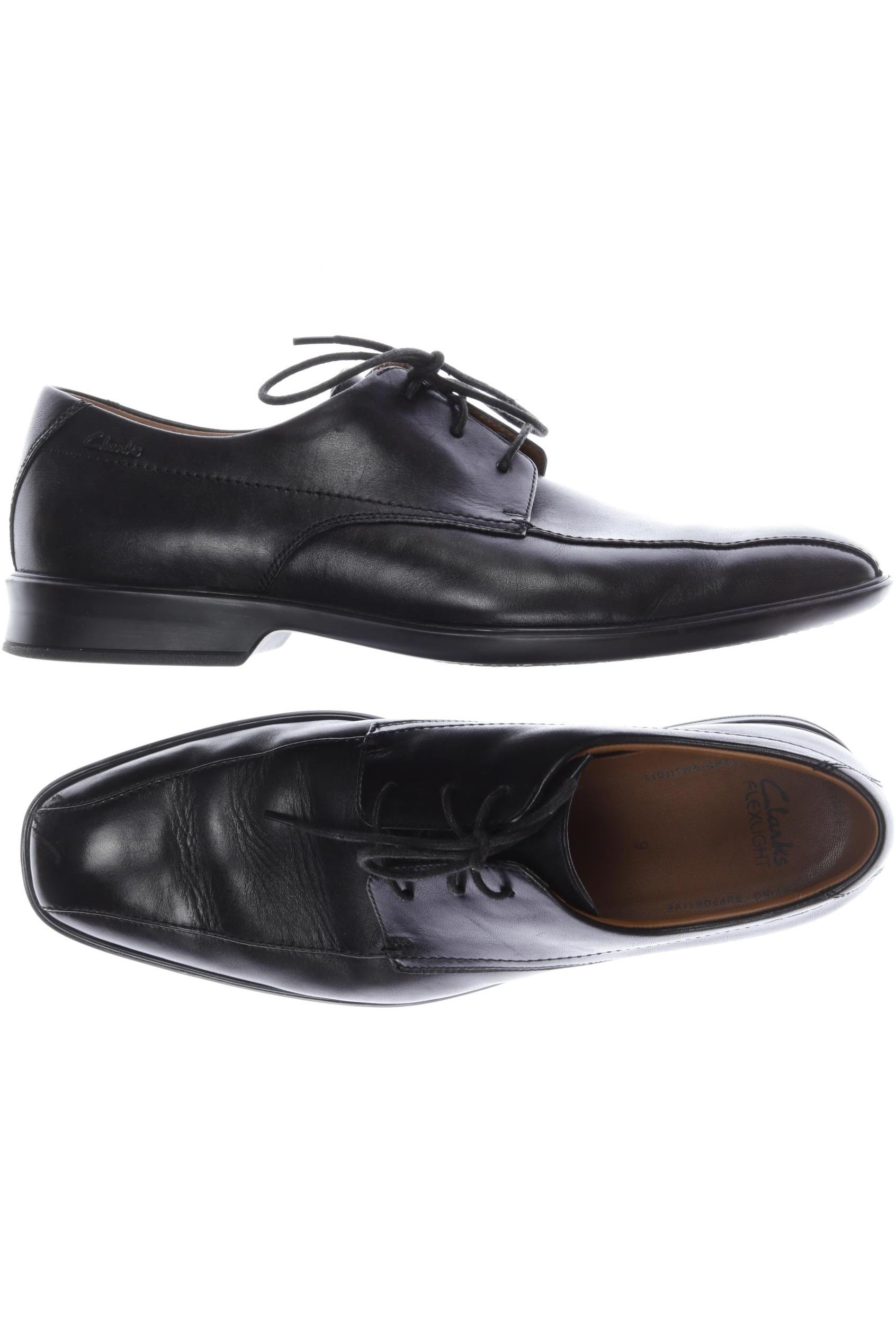 

Clarks Herren Halbschuh, schwarz, Gr. 9