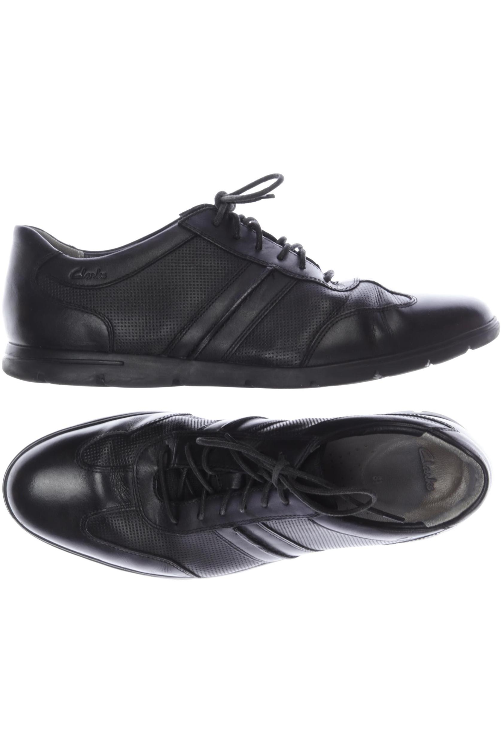 

Clarks Herren Halbschuh, schwarz, Gr. 8.5