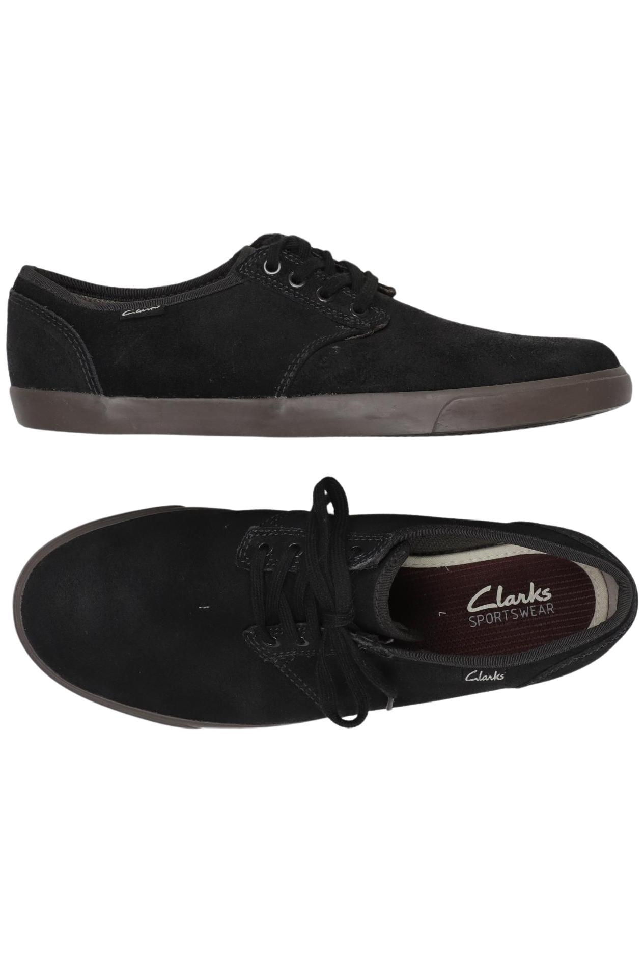 

Clarks Herren Halbschuh, schwarz, Gr. 7