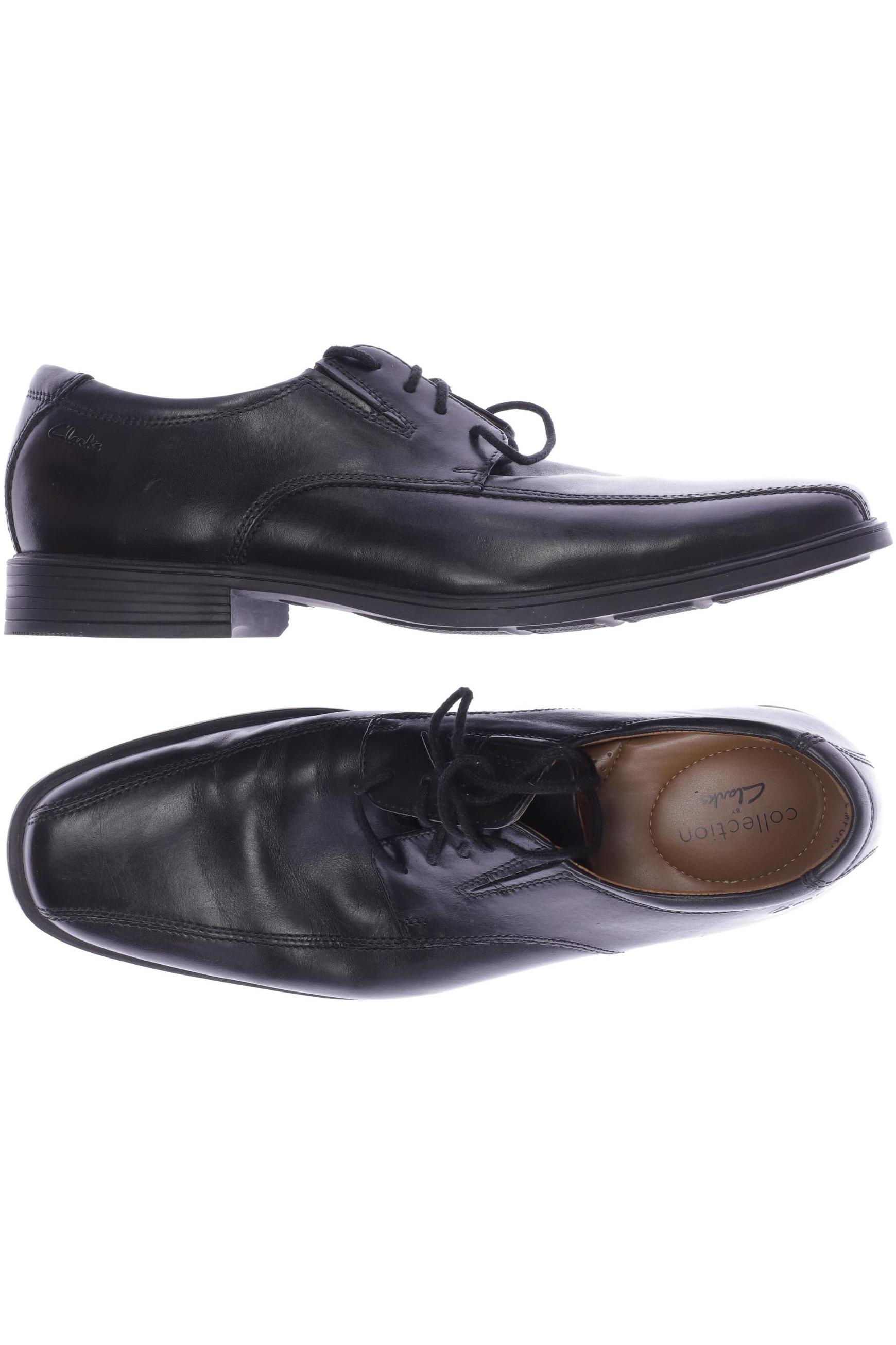 

Clarks Herren Halbschuh, schwarz, Gr. 43