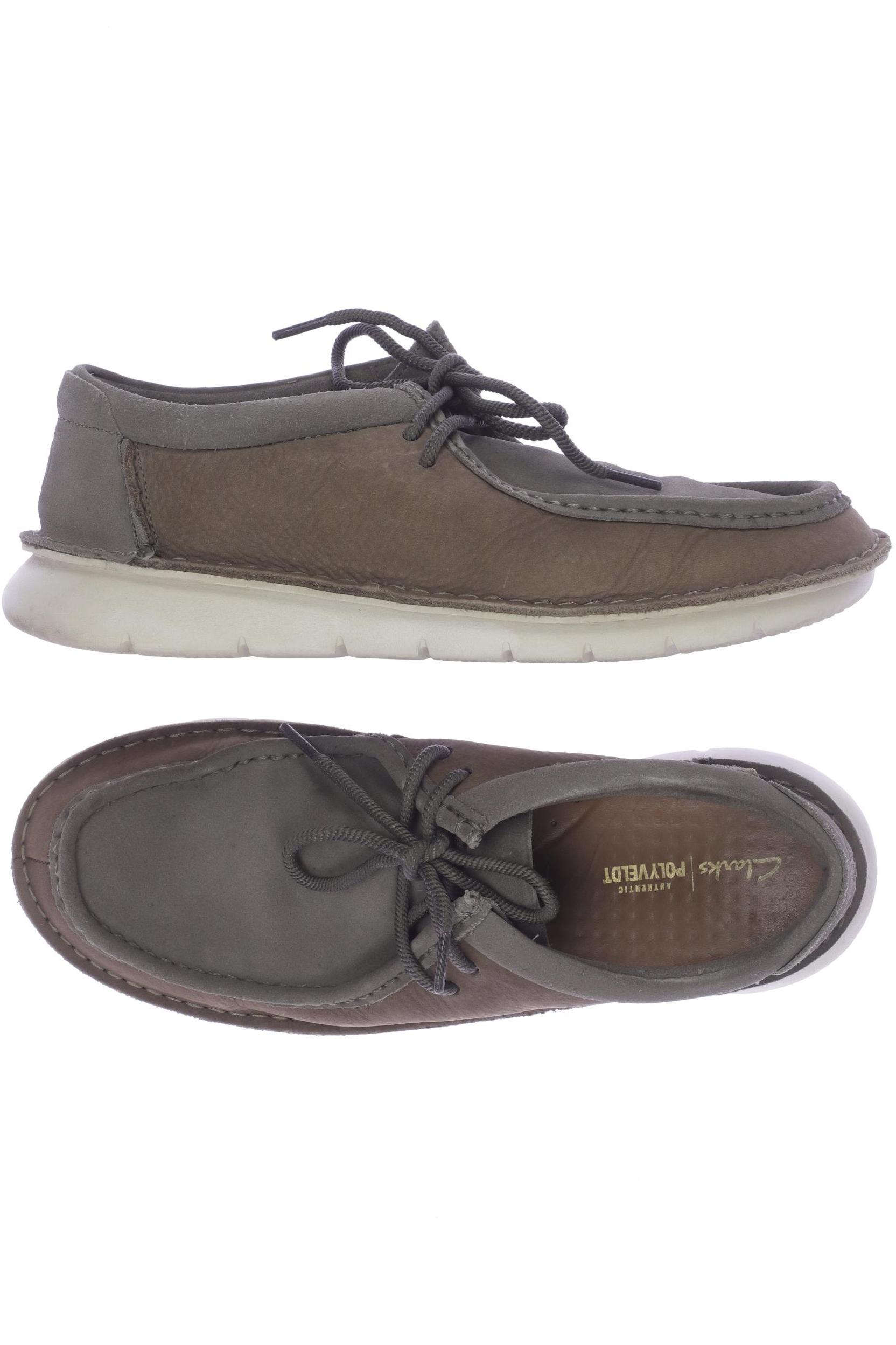 

Clarks Herren Halbschuh, grau, Gr. 45