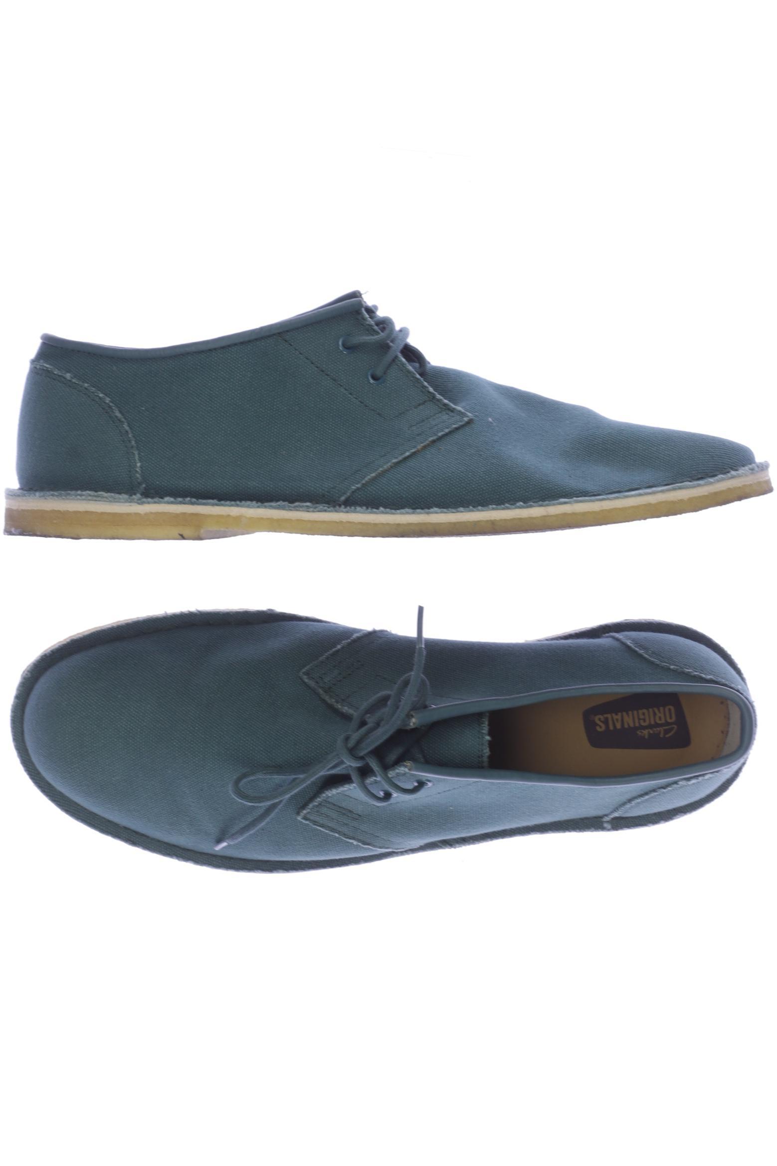 

Clarks Herren Halbschuh, türkis, Gr. 44.5