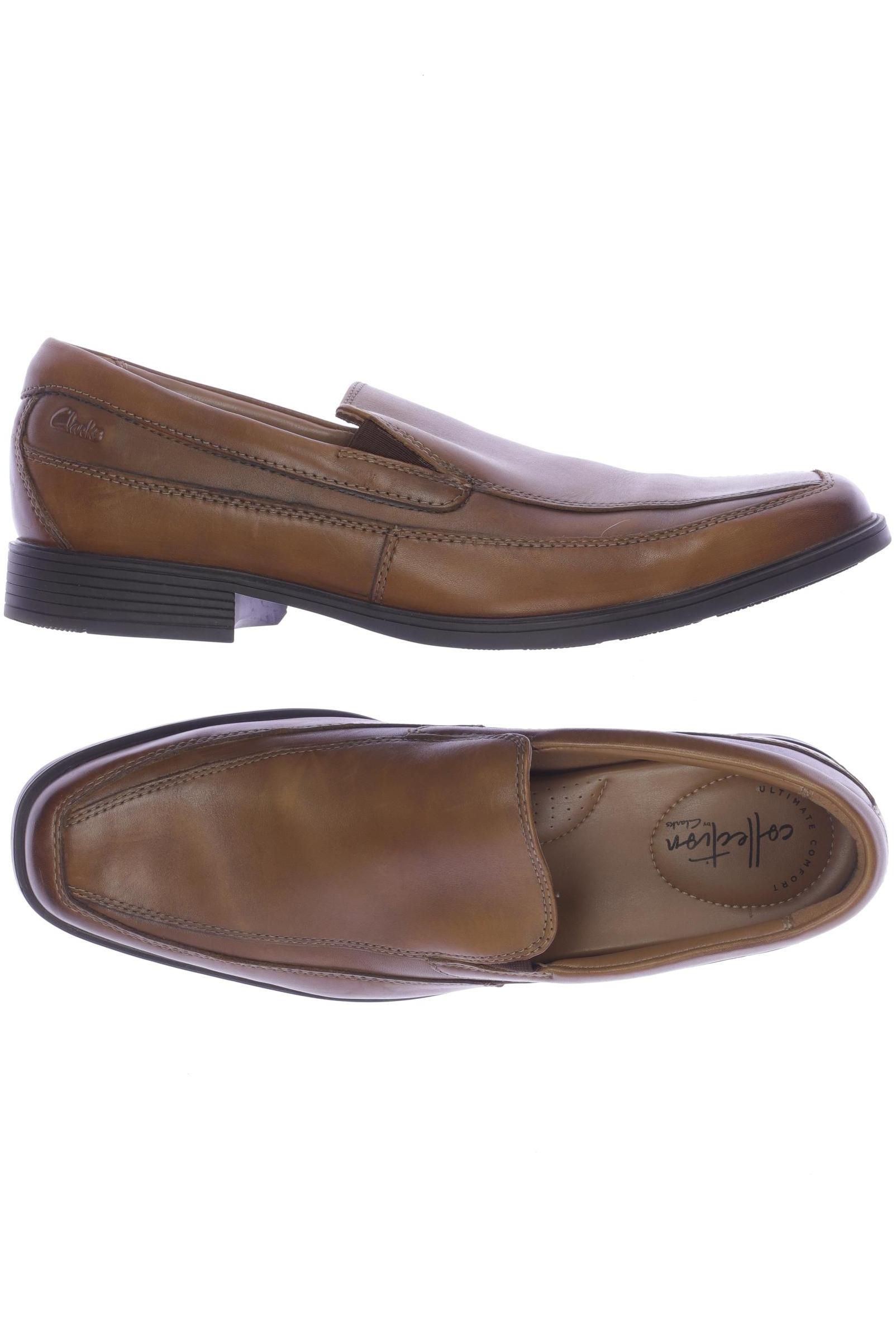 

Clarks Herren Halbschuh, braun, Gr. 42.5