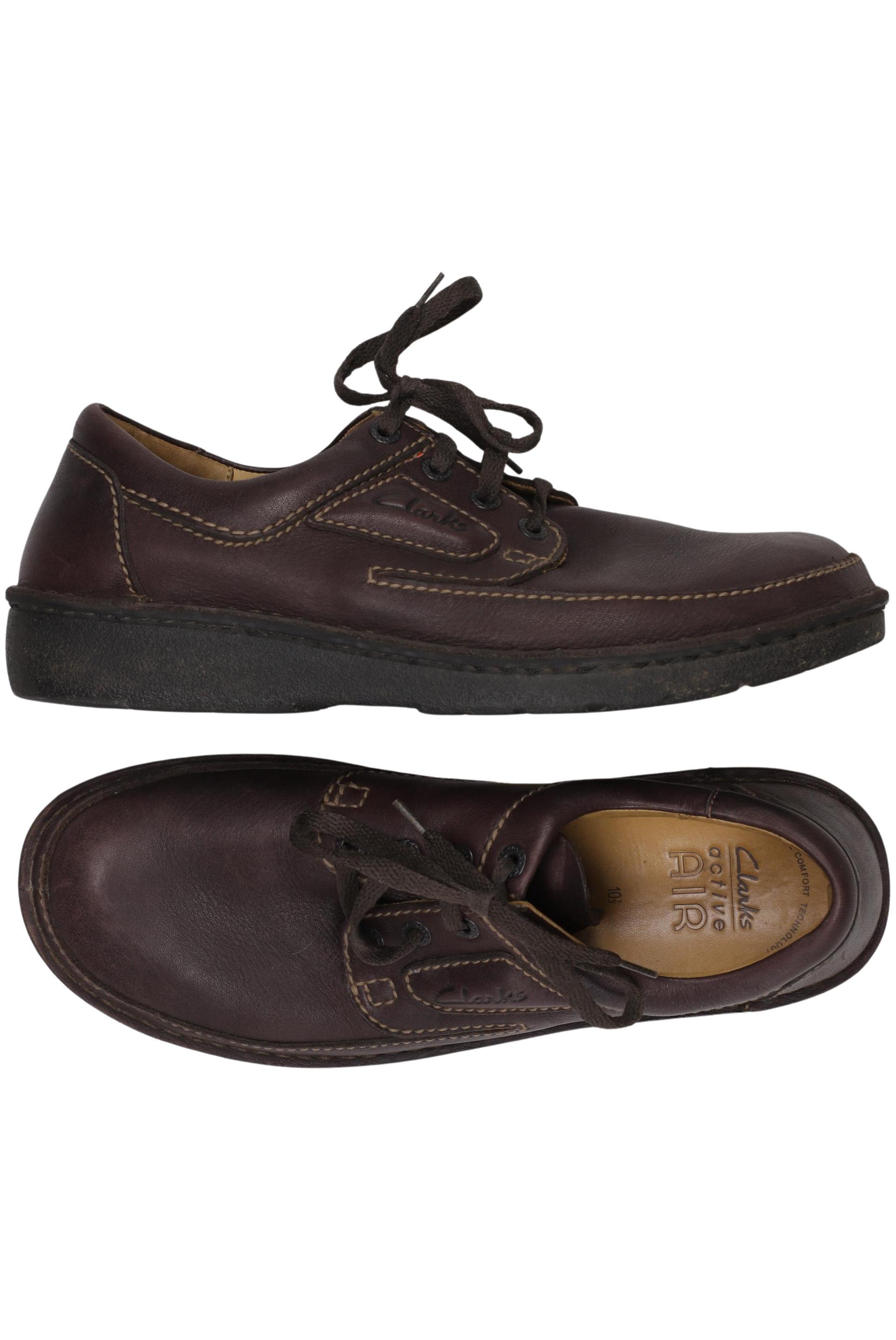 

Clarks Herren Halbschuh, braun, Gr. 10.5